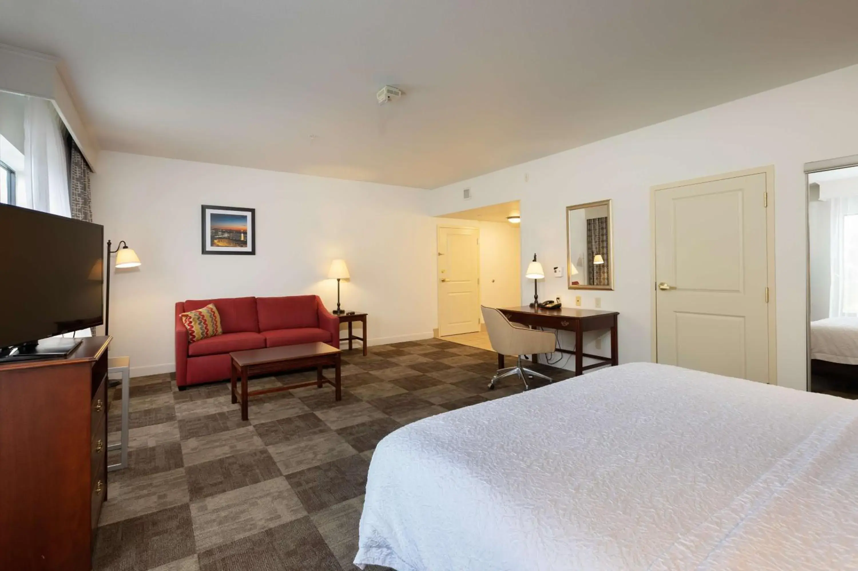 King Studio with Roll-In Shower - Mobility Access/Non-Smoking in Hampton Inn & Suites Baton Rouge - I-10 East King Studio with Roll-In Shower - Mobility Access/Non-Smoking in Hampton Inn & Suites Baton Rouge - I-10 East