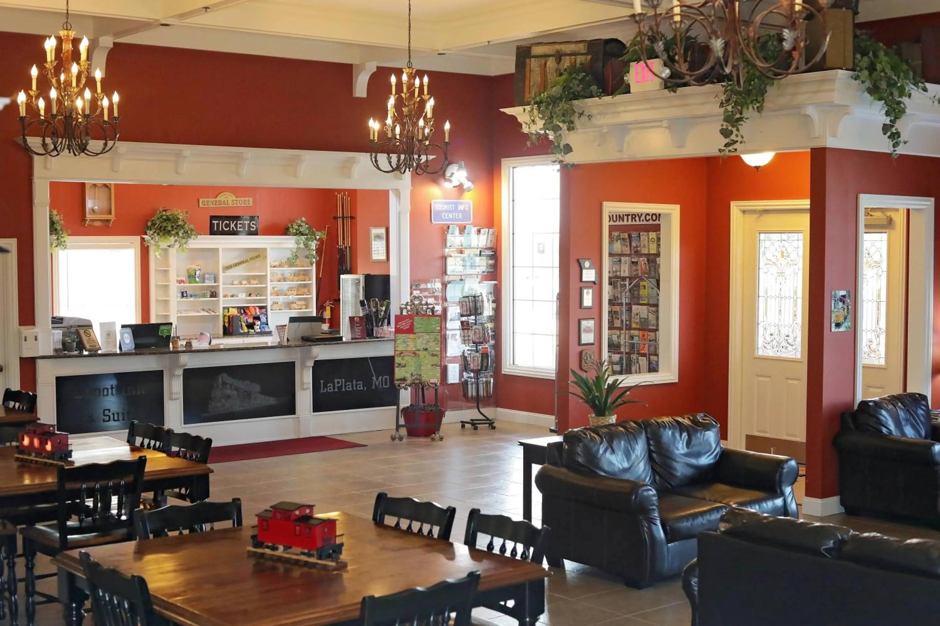 Lobby or reception in Depot Inn & Suites