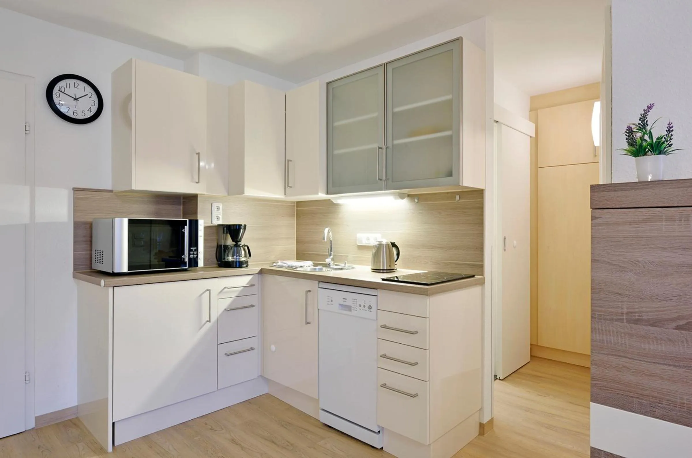 Kitchen or kitchenette in DIE GAMS Hotel Restaurant