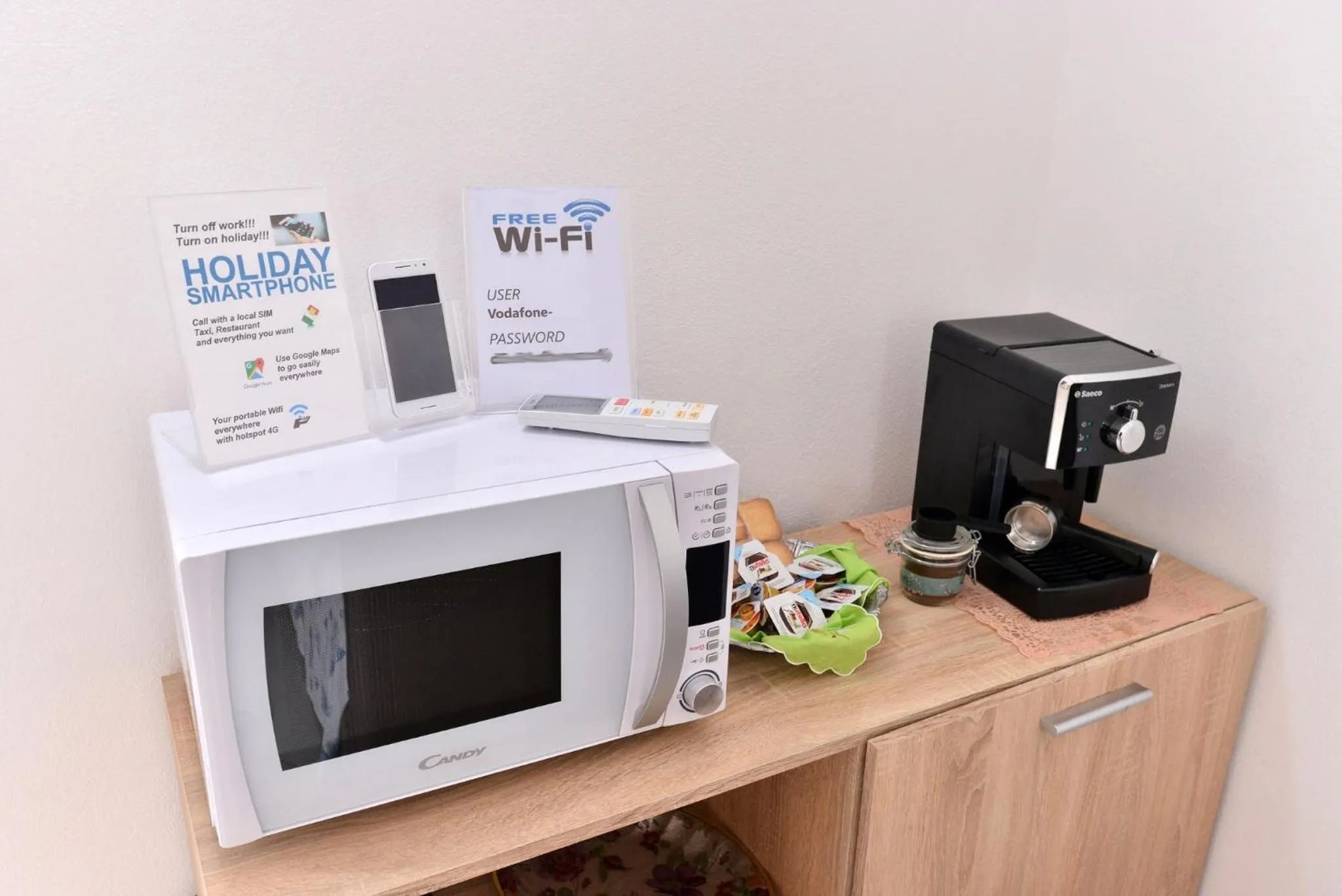 Coffee/tea facilities in IzzHome Regina Margherita