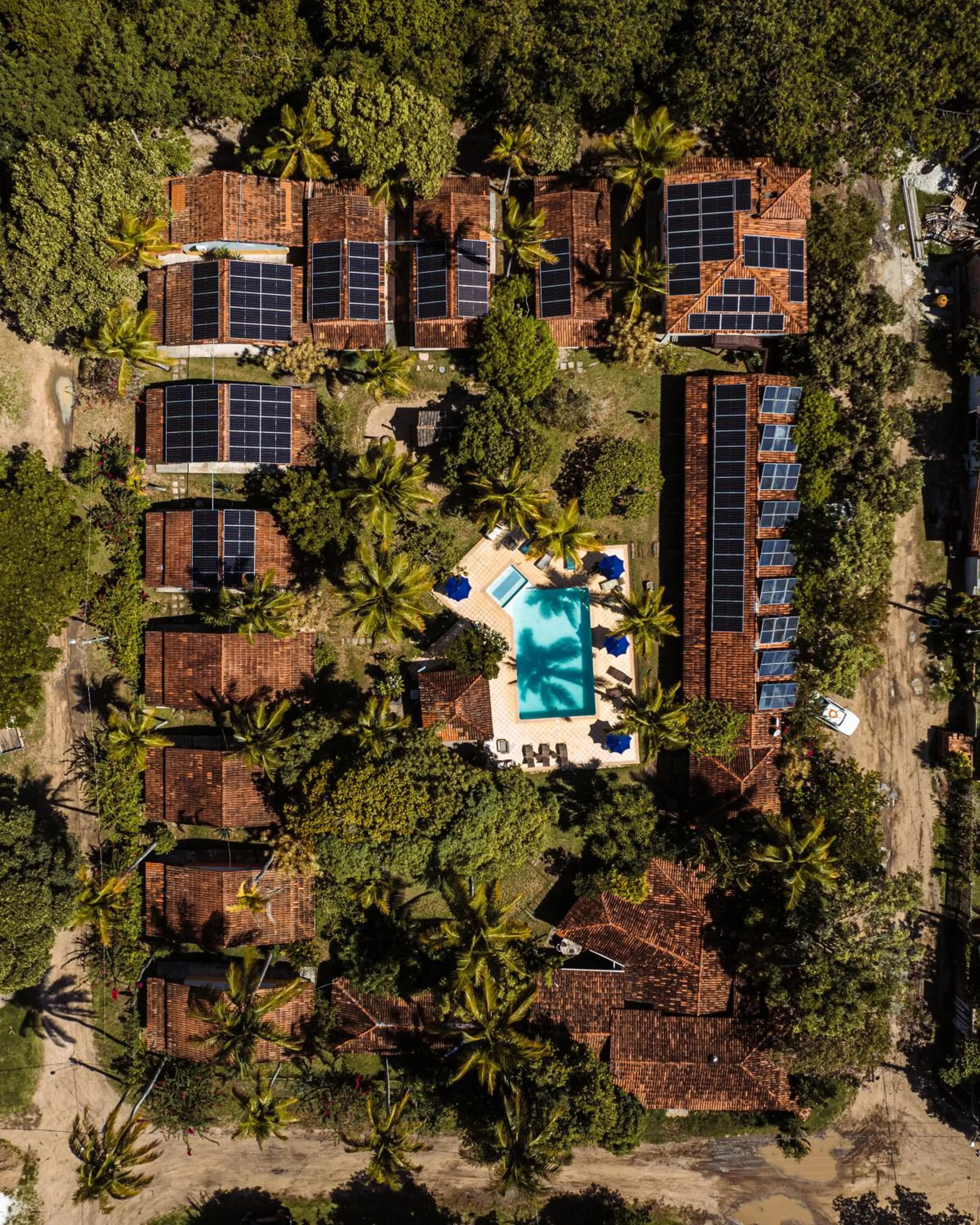 Bird's eye view in Pousada Estalagem Vila Tania