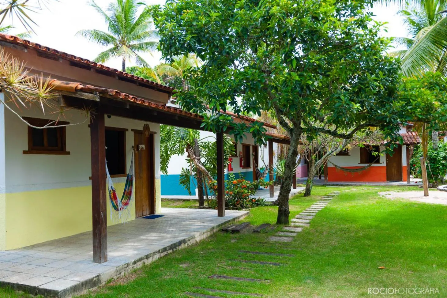 Patio in Pousada Estalagem Vila Tania