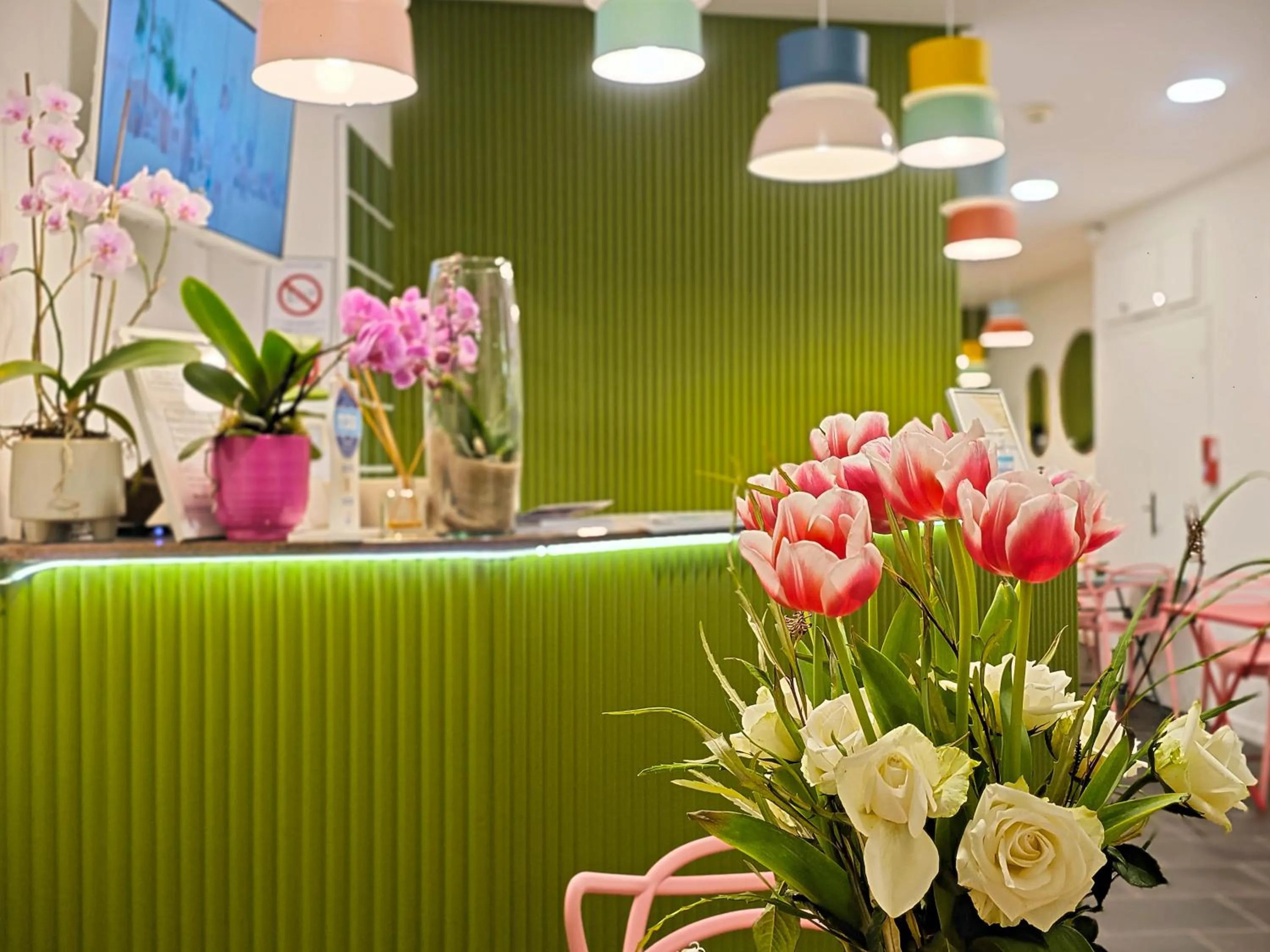 Lobby or reception in Hotel Le Florian