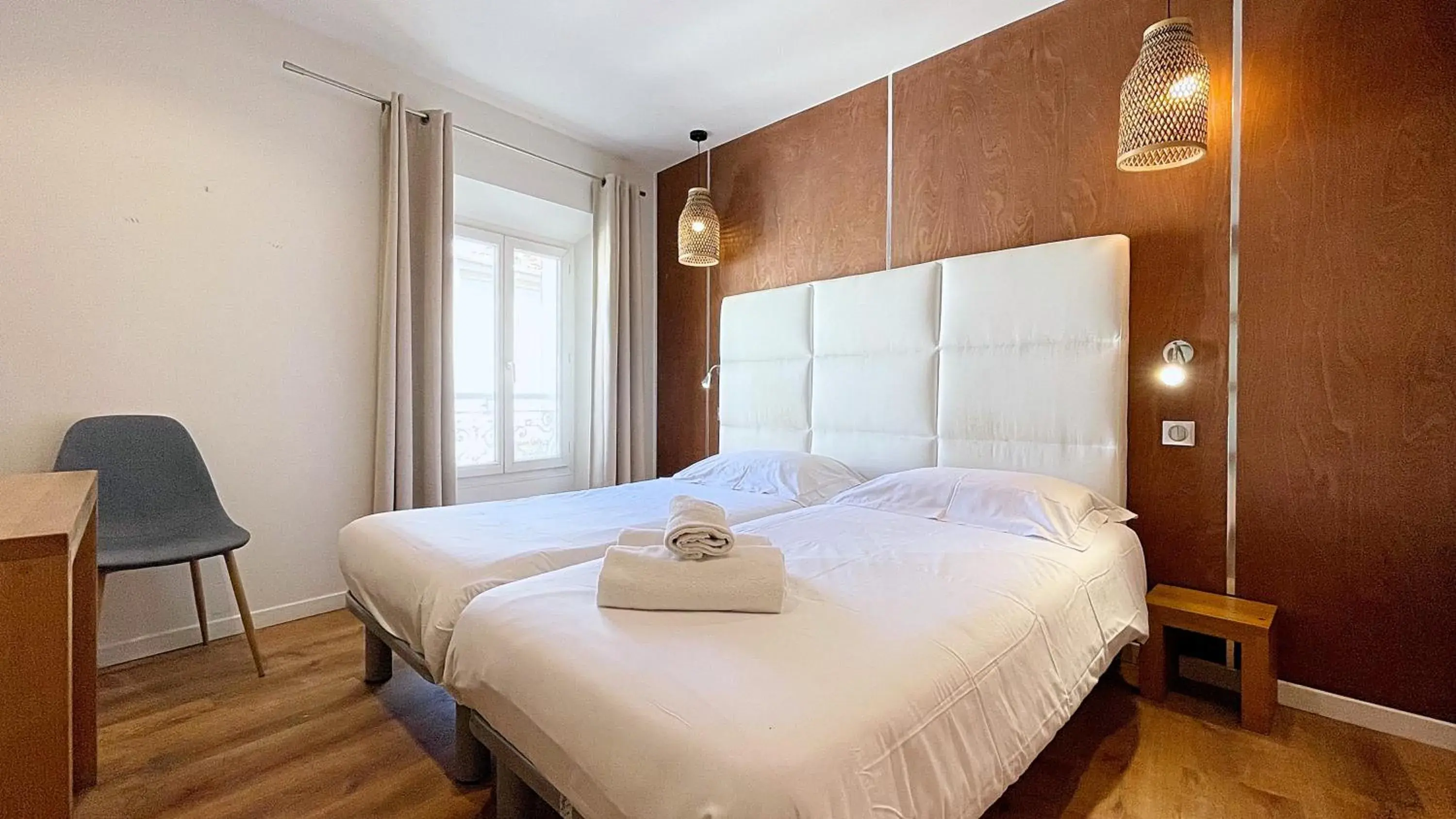 Twin Room in Hotel Le Florian Twin Room in Hotel Le Florian