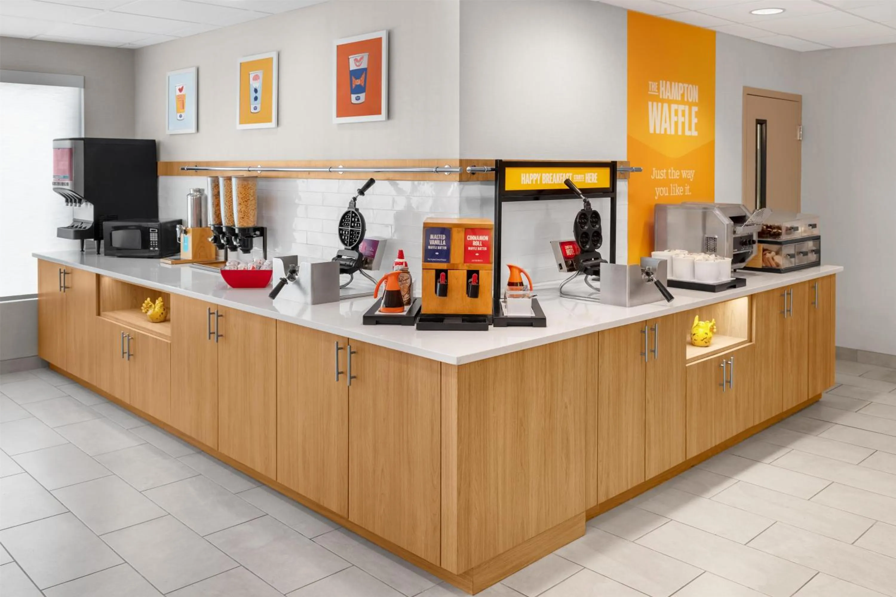 Breakfast in Hampton Inn Kansas City/Shawnee Mission