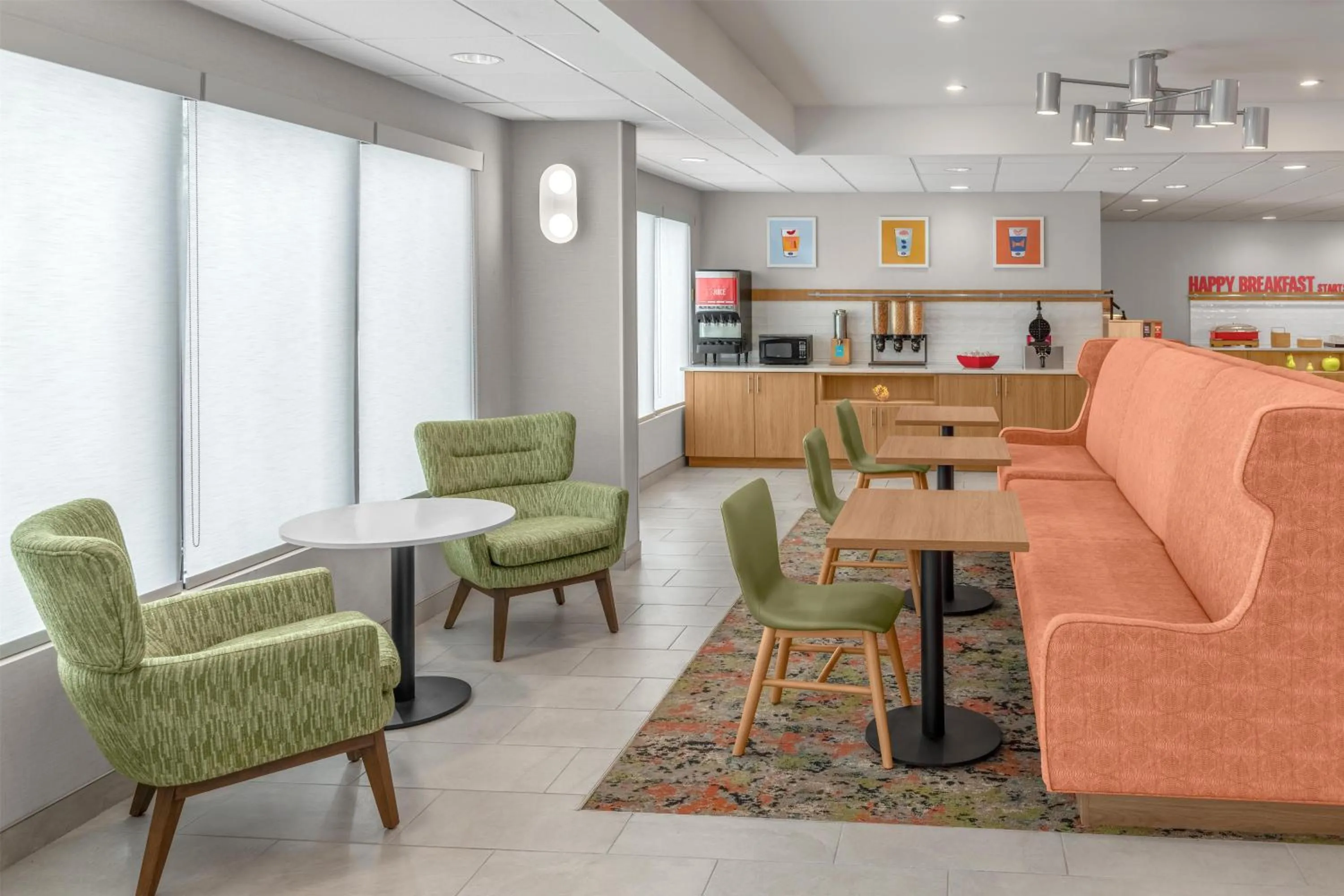 Breakfast in Hampton Inn Kansas City/Shawnee Mission