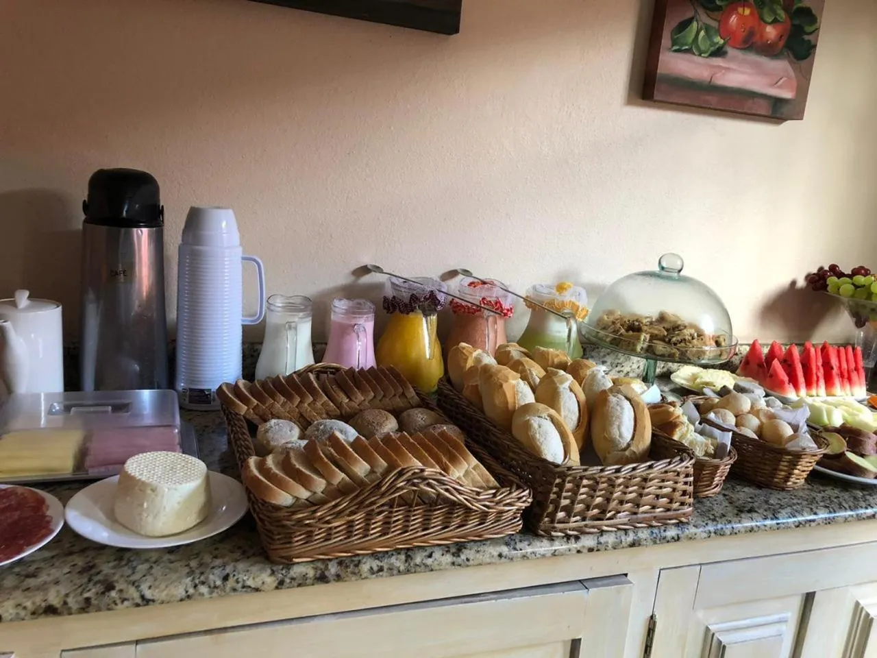 Breakfast in Pousada Brisa de Paraty