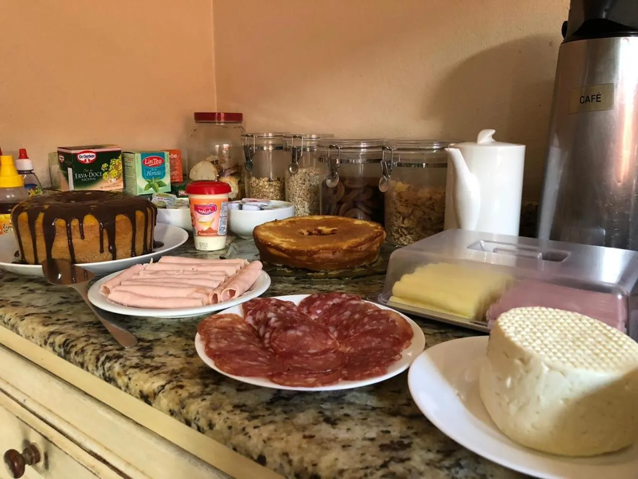 Breakfast in Pousada Brisa de Paraty