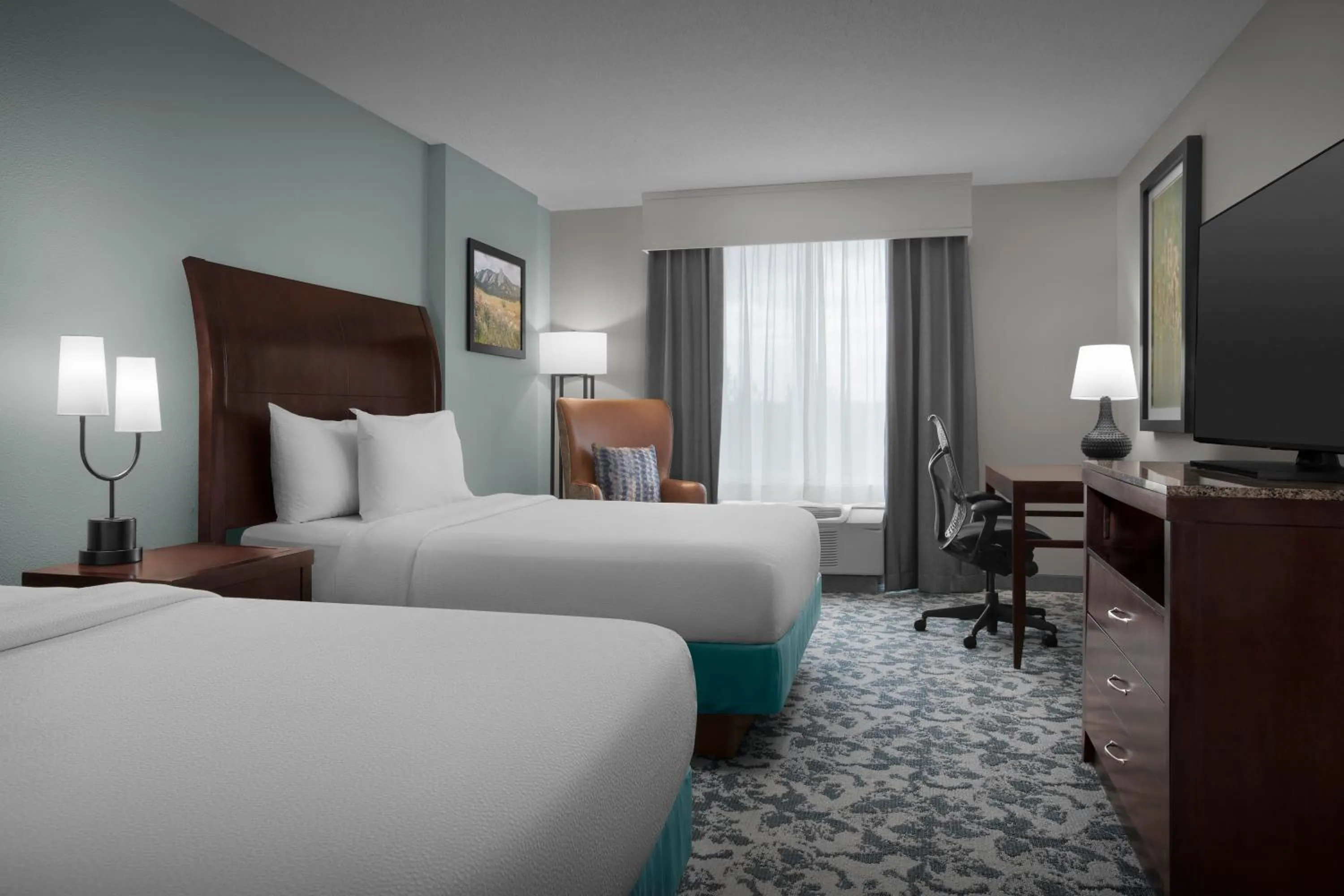 Photo of the whole room, Bed in Hilton Garden Inn Denver Highlands Ranch