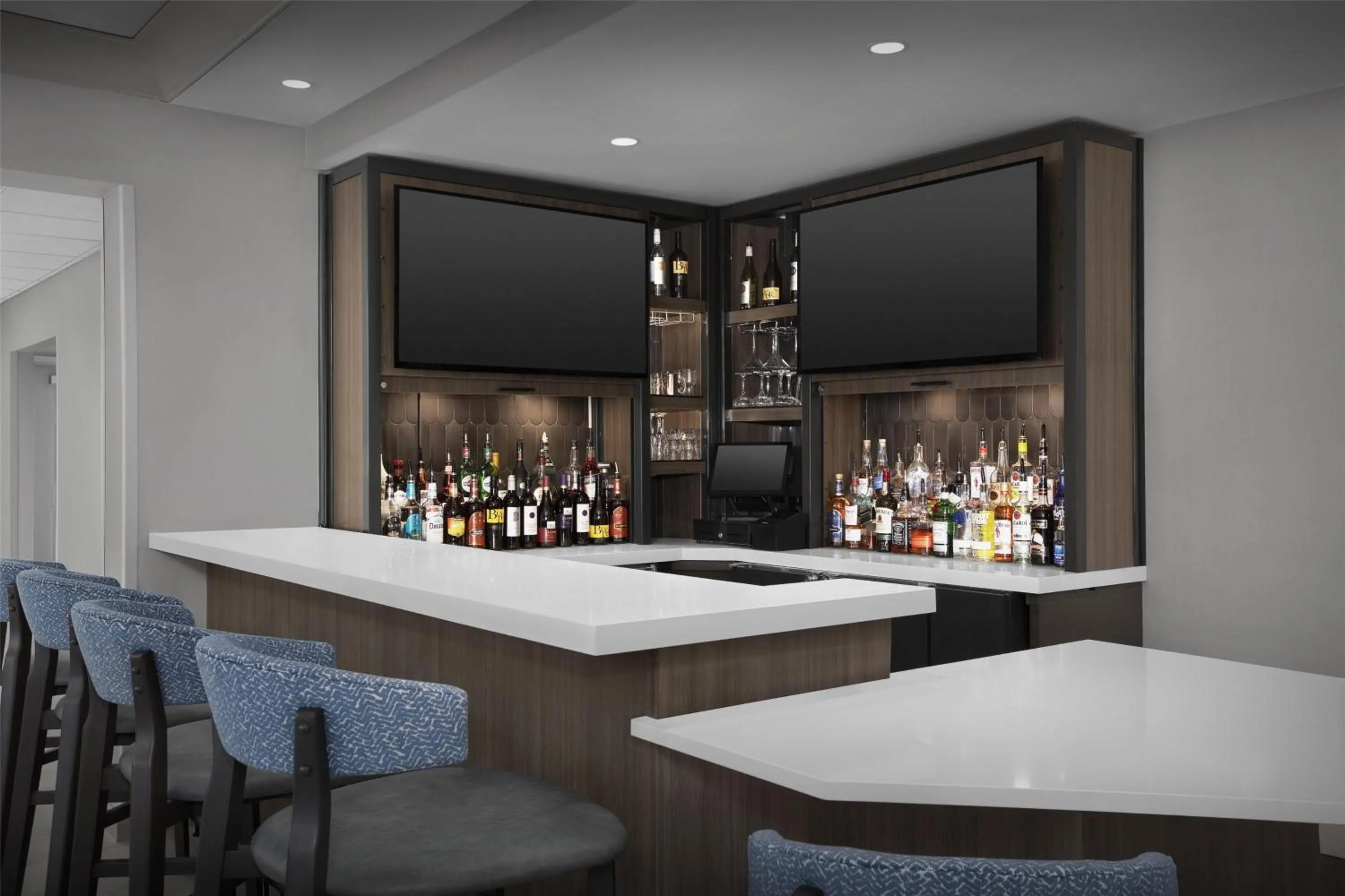 Lounge or bar in Hilton Garden Inn Denver Highlands Ranch