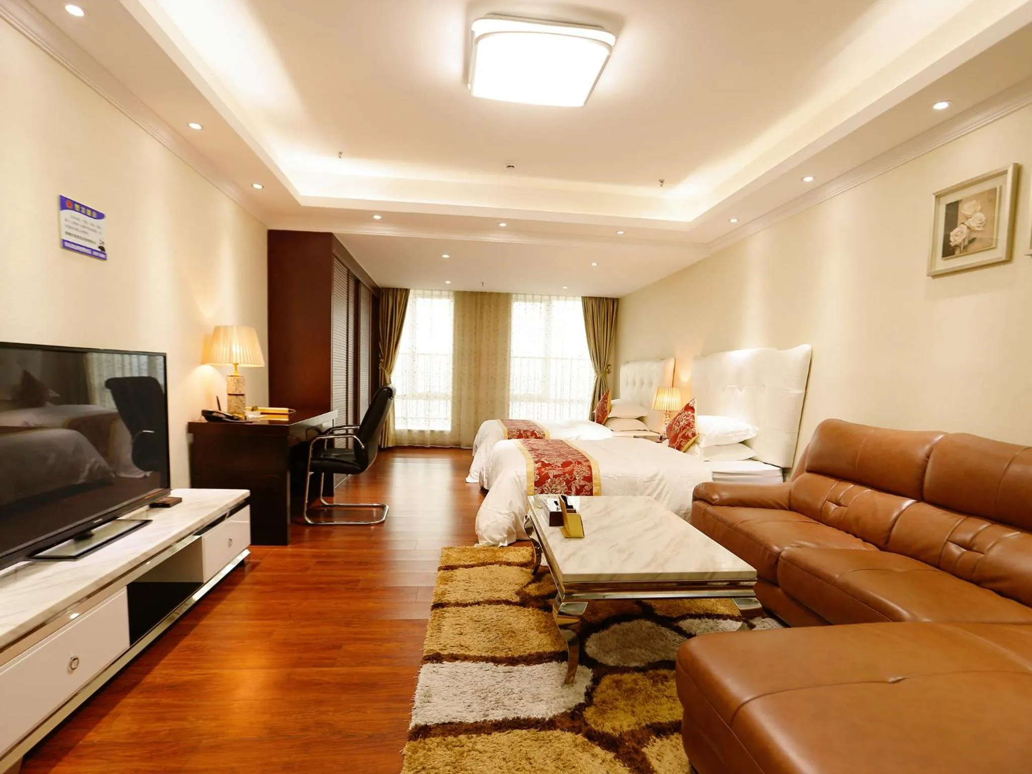 Photo of the whole room in Guangzhou Boman Apartment Zhengjia Huanshi Branch