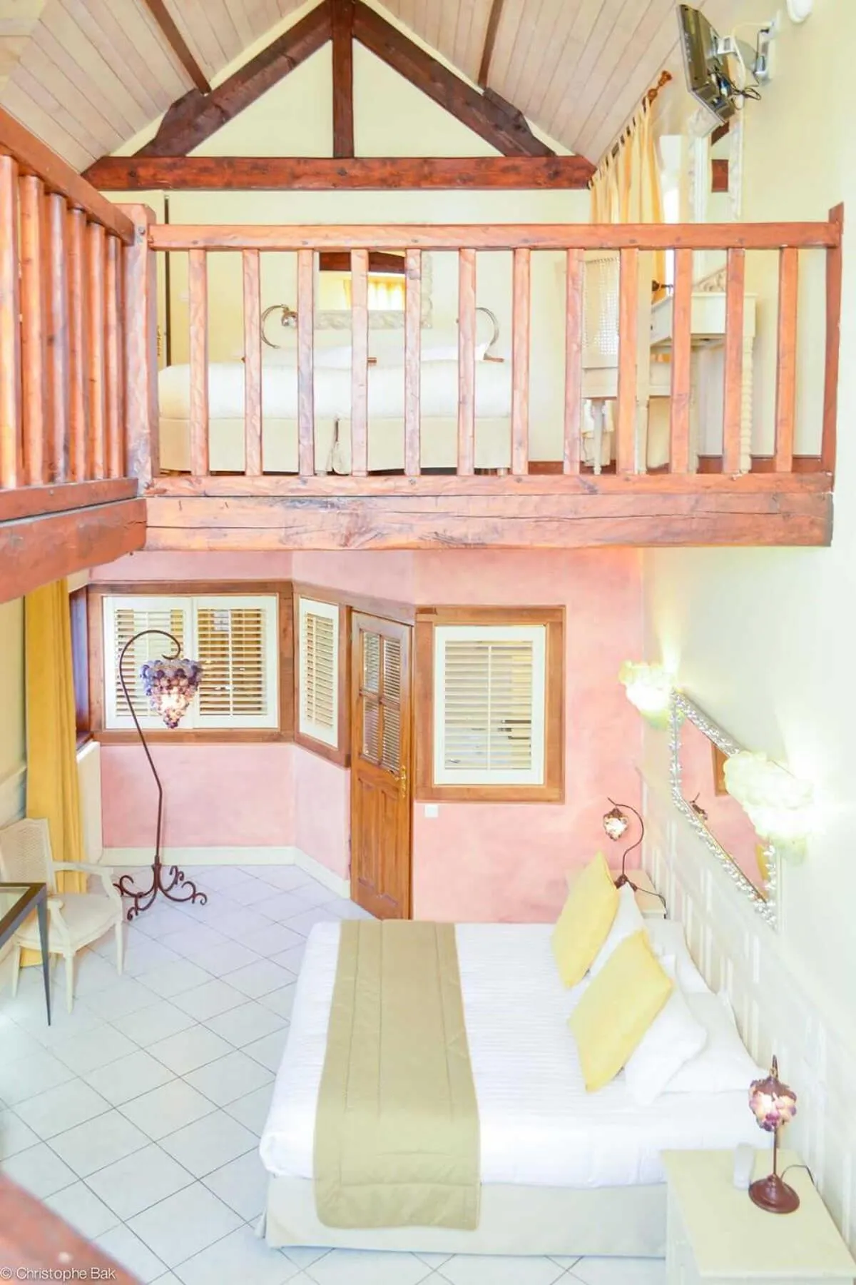 Bedroom, Bed in Les Jardins d'Epicure