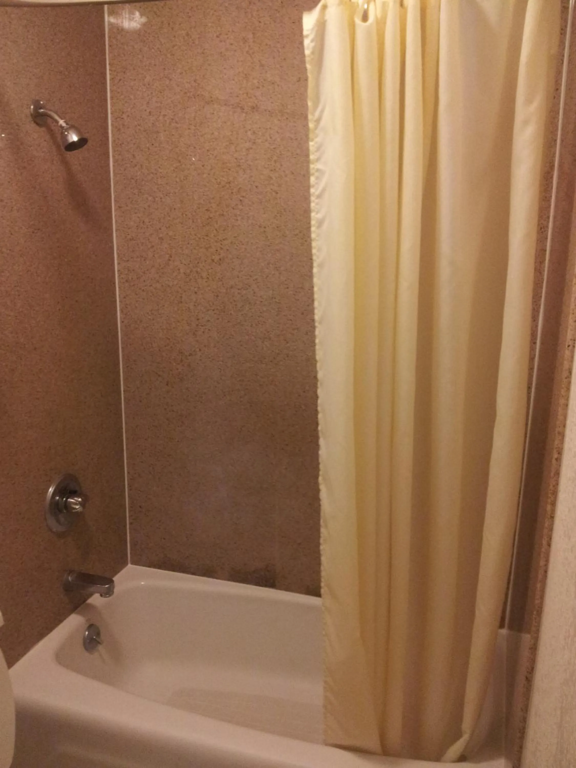 Shower in Economy Inn