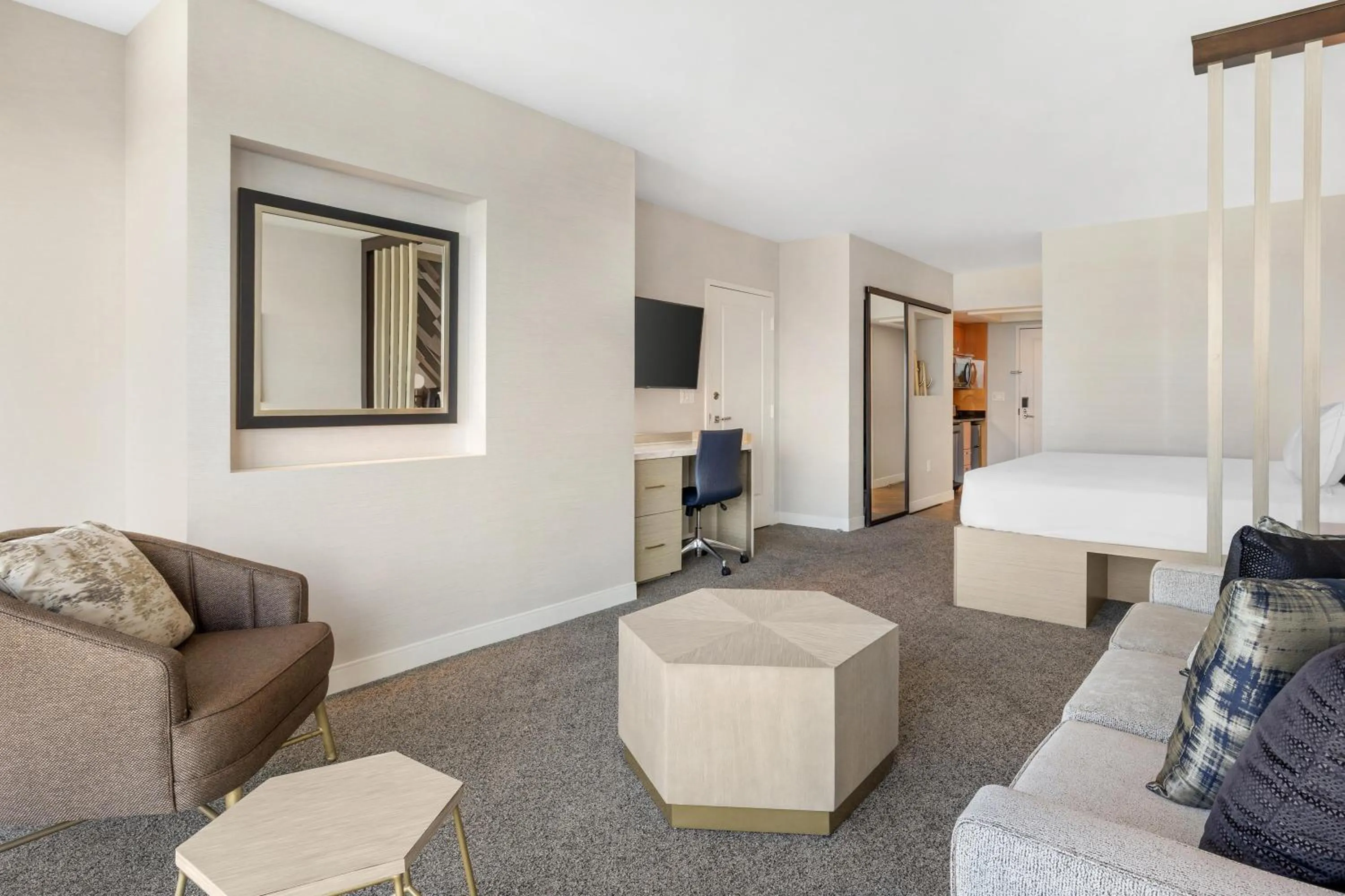 Bed in Hilton Grand Vacations Club Elara Center Strip Las Vegas