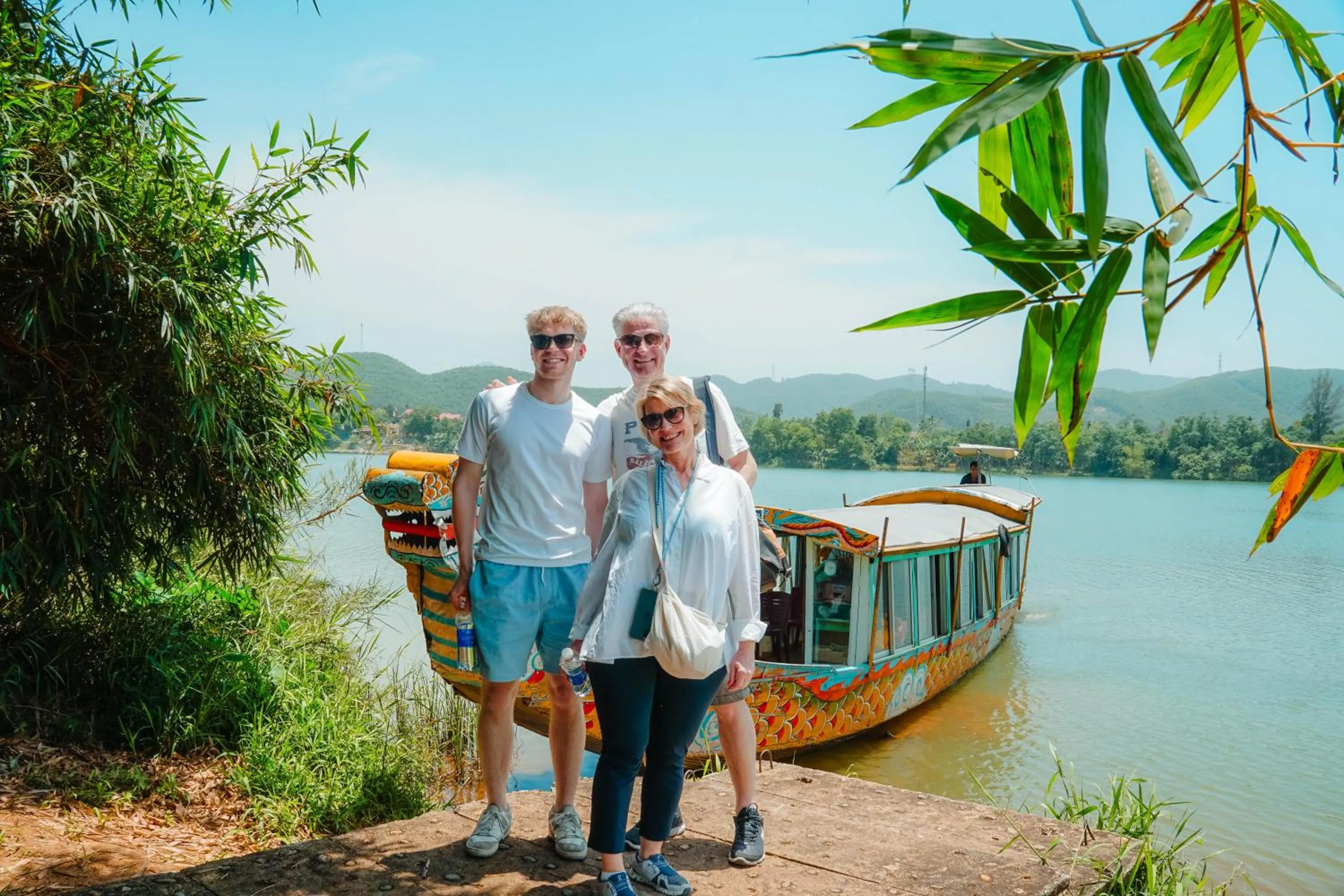 Canoeing in Hue Ecolodge