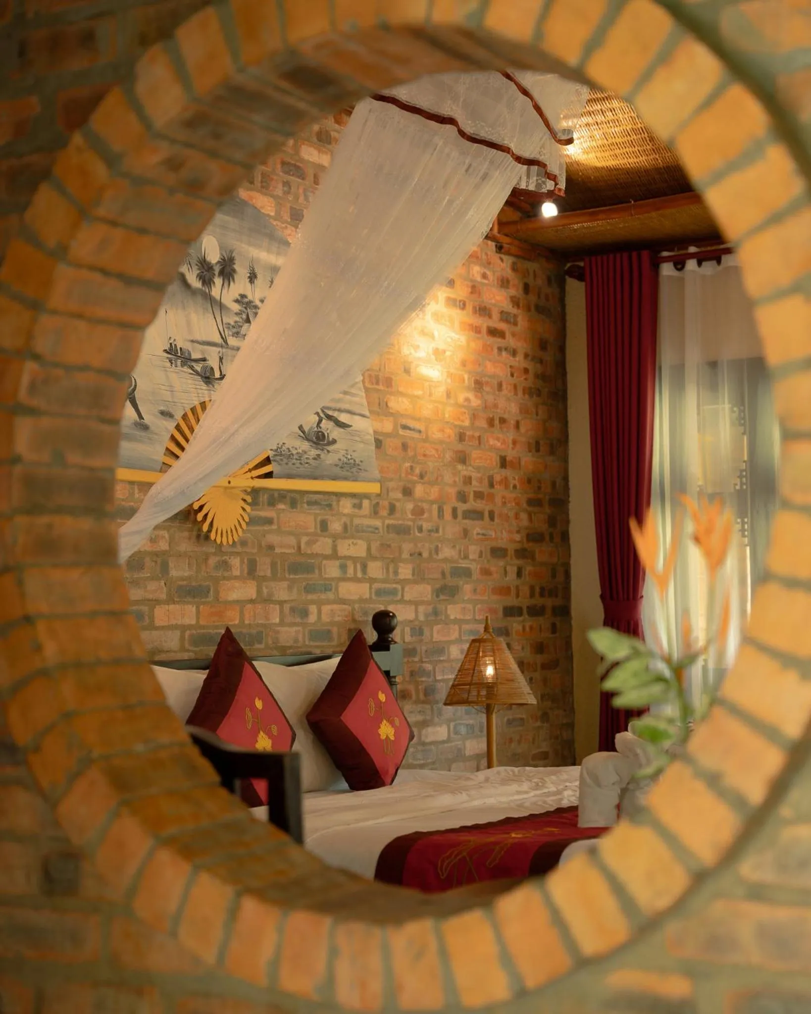 Decorative detail in Hue Ecolodge