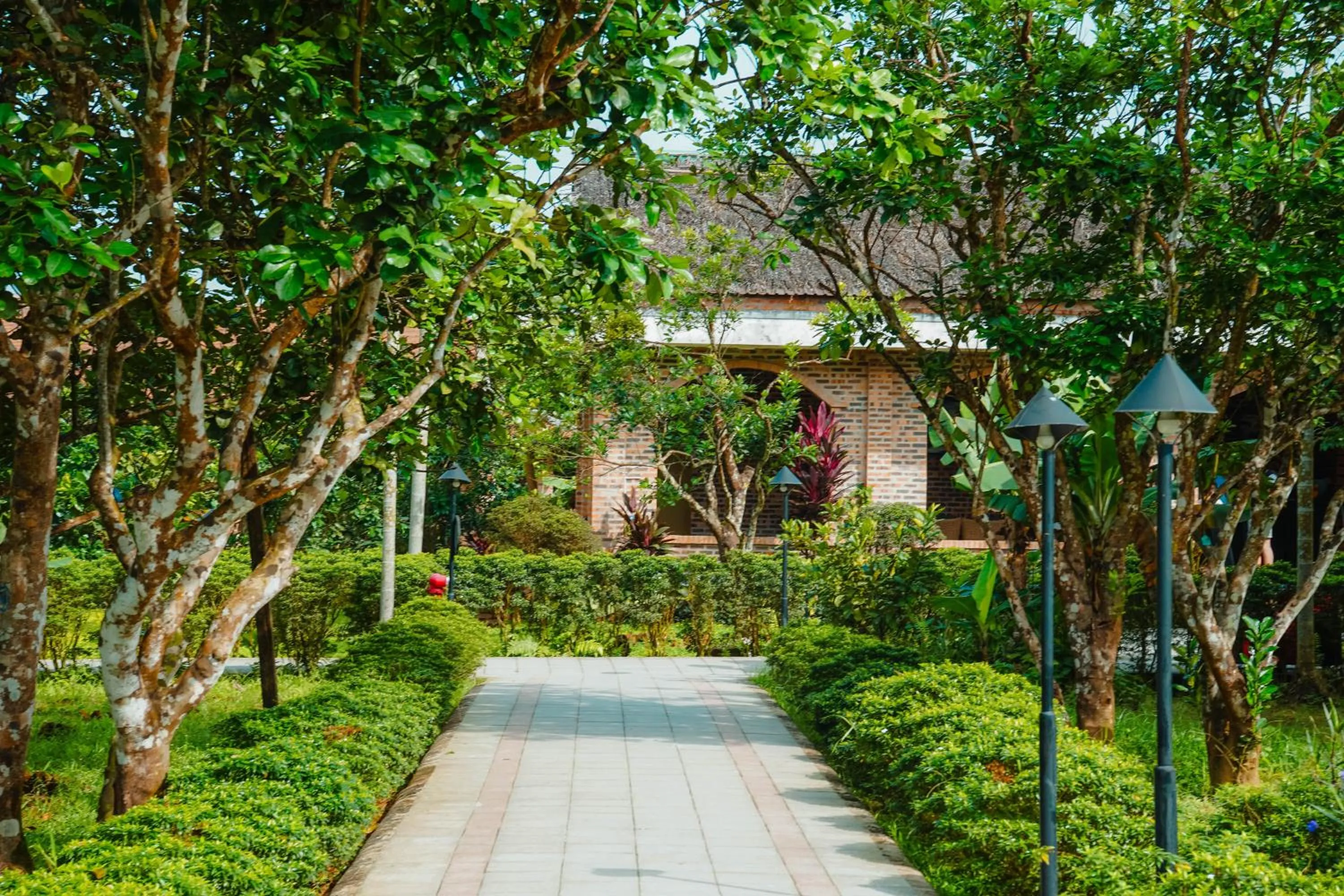 Garden in Hue Ecolodge