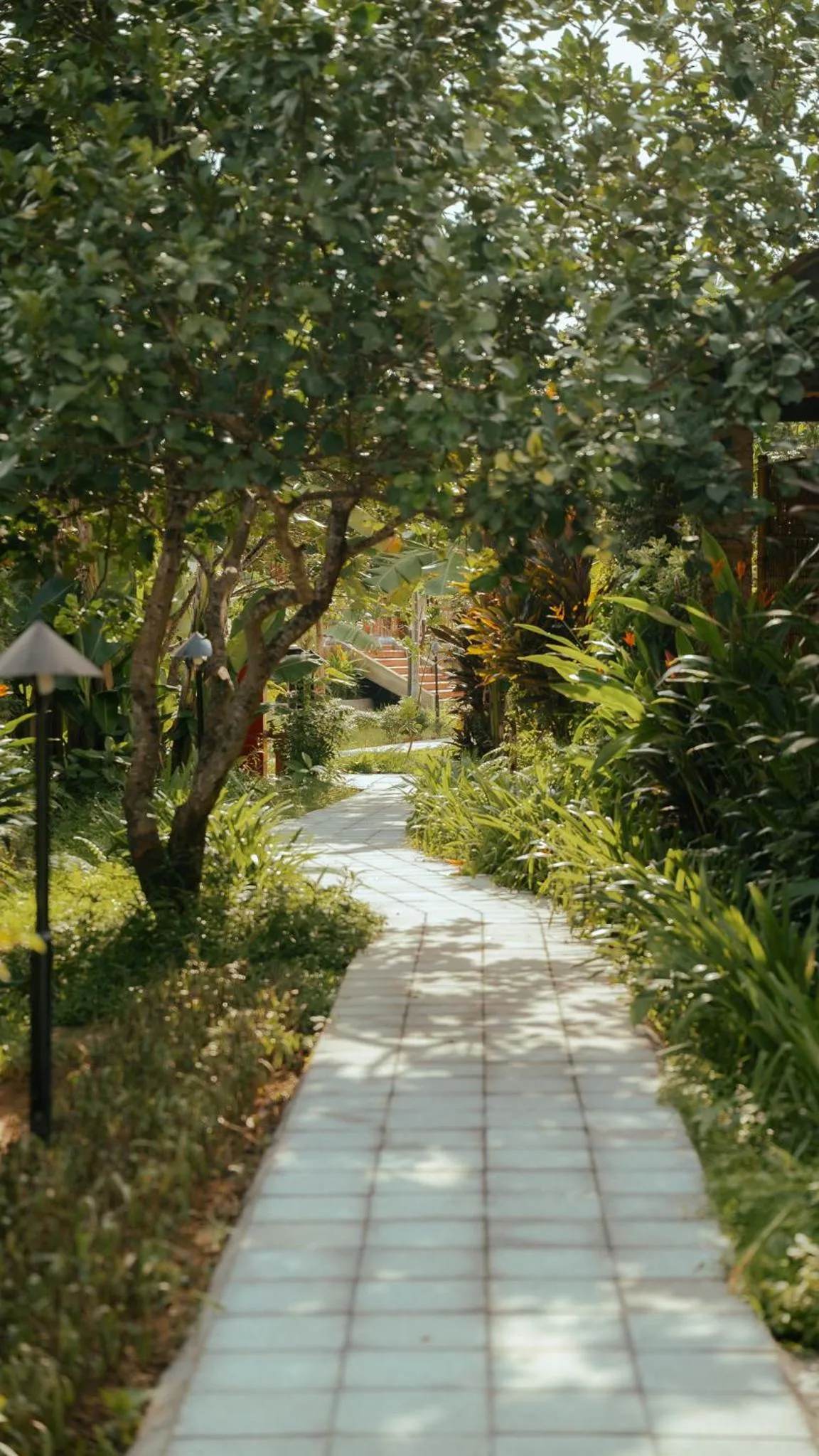 Patio in Hue Ecolodge