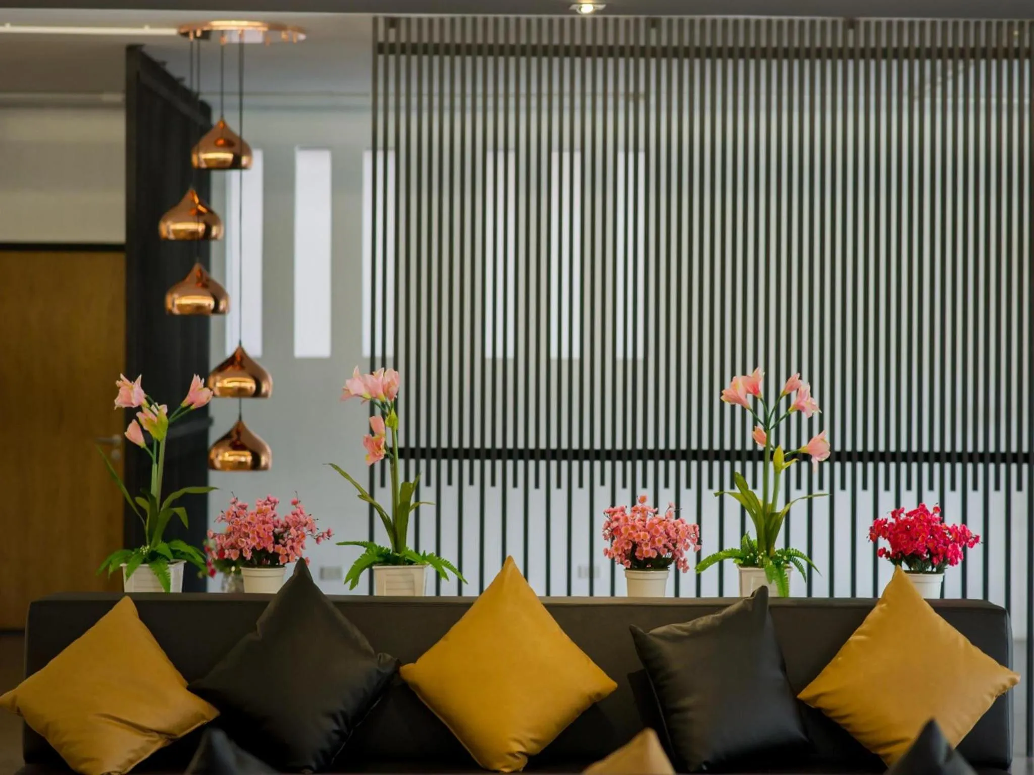 Lobby or reception in iChapter Hotel Suvarnabhumi