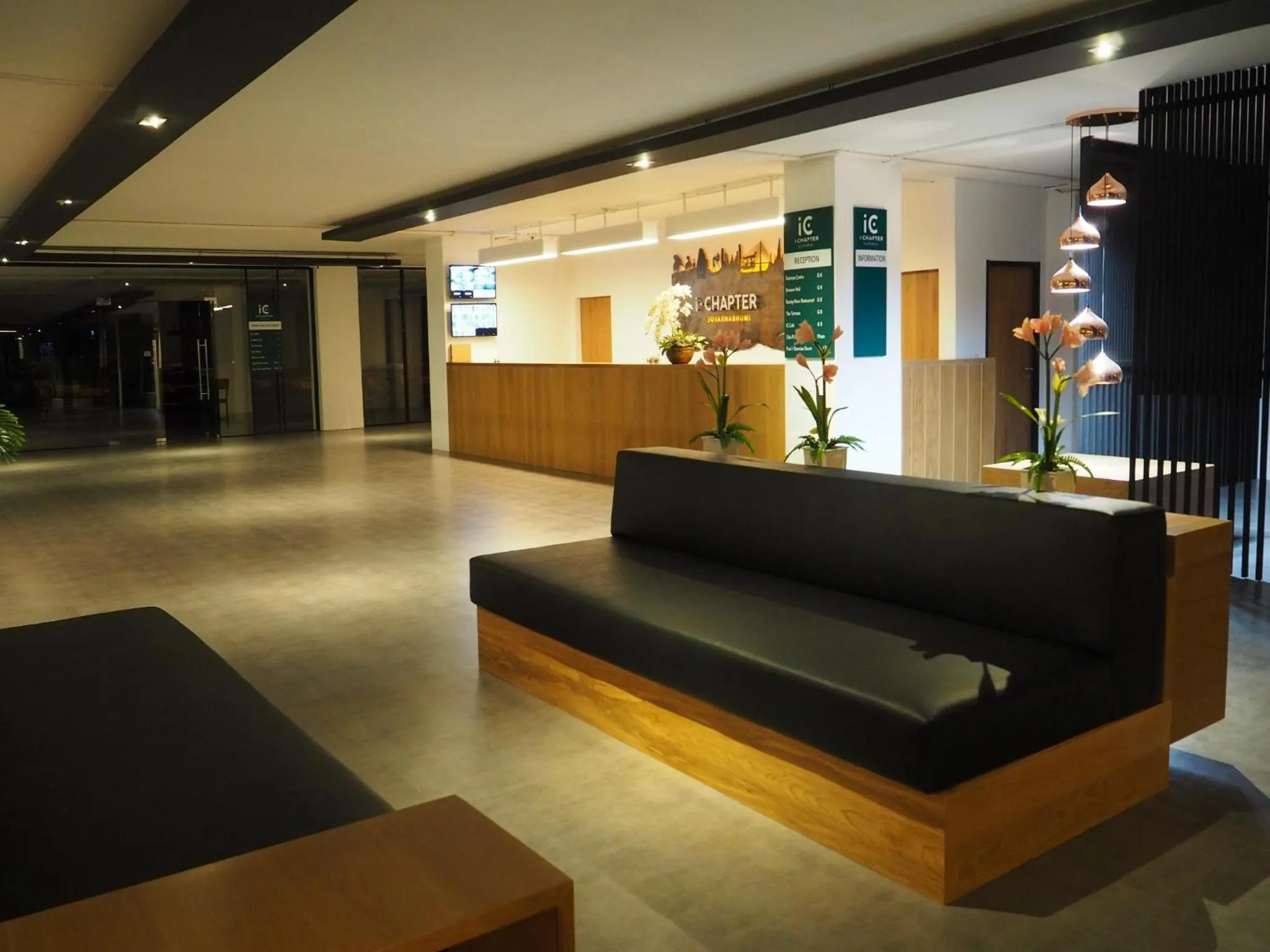 Lobby or reception in iChapter Hotel Suvarnabhumi
