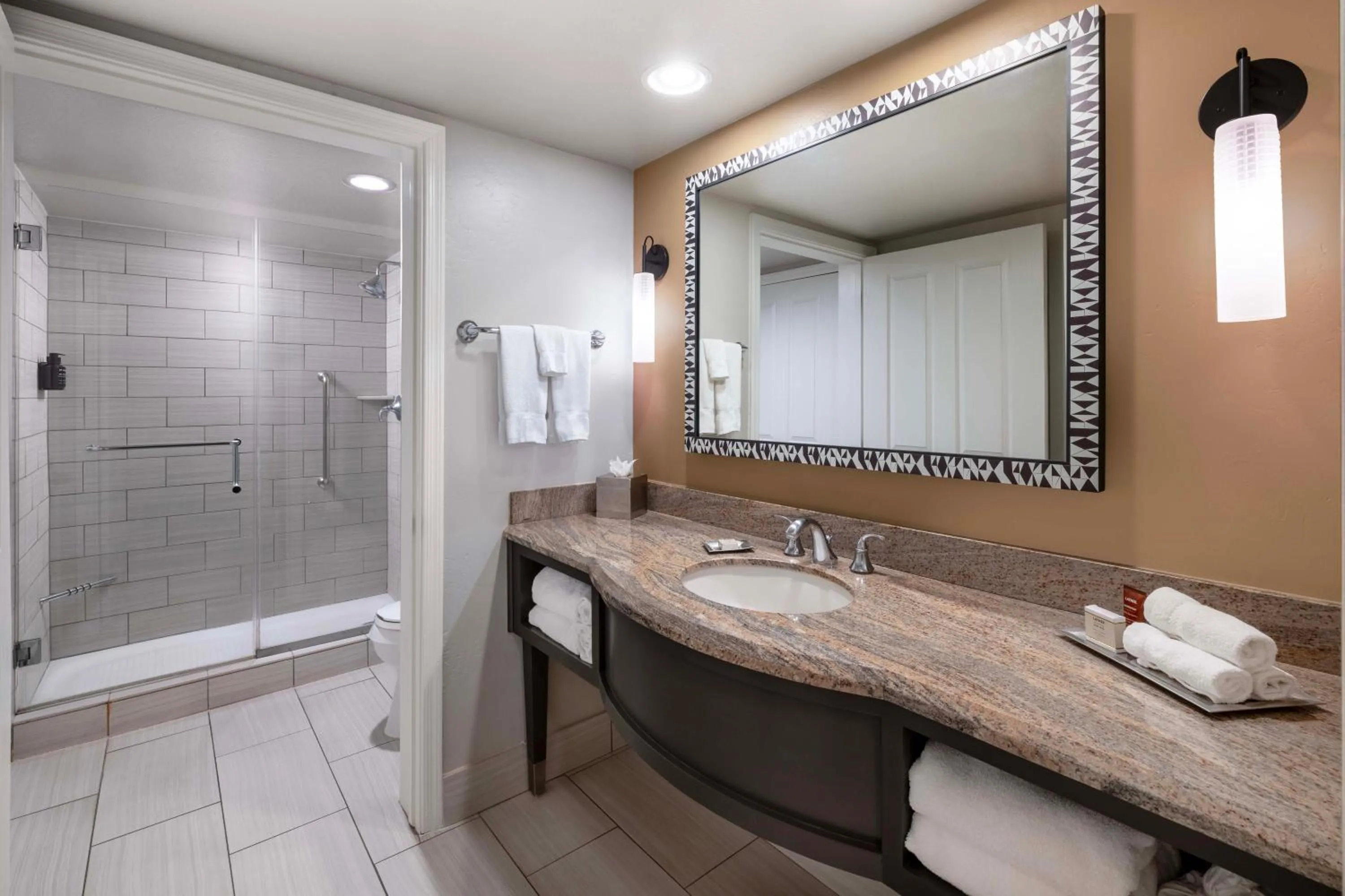 Shower in Hilton Sedona Resort at Bell Rock