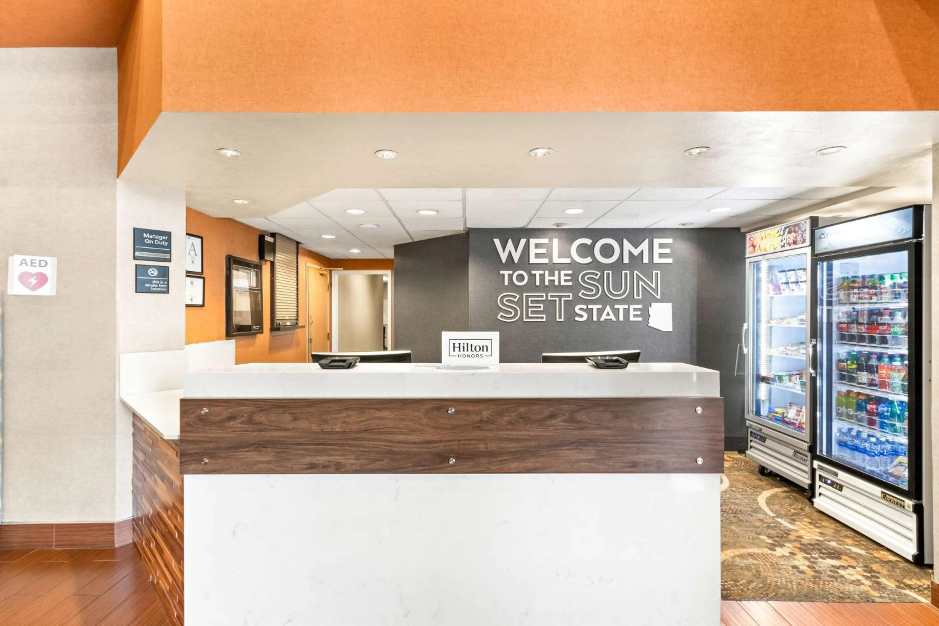 Lobby or reception in Hampton Inn & Suites Phoenix-Goodyear