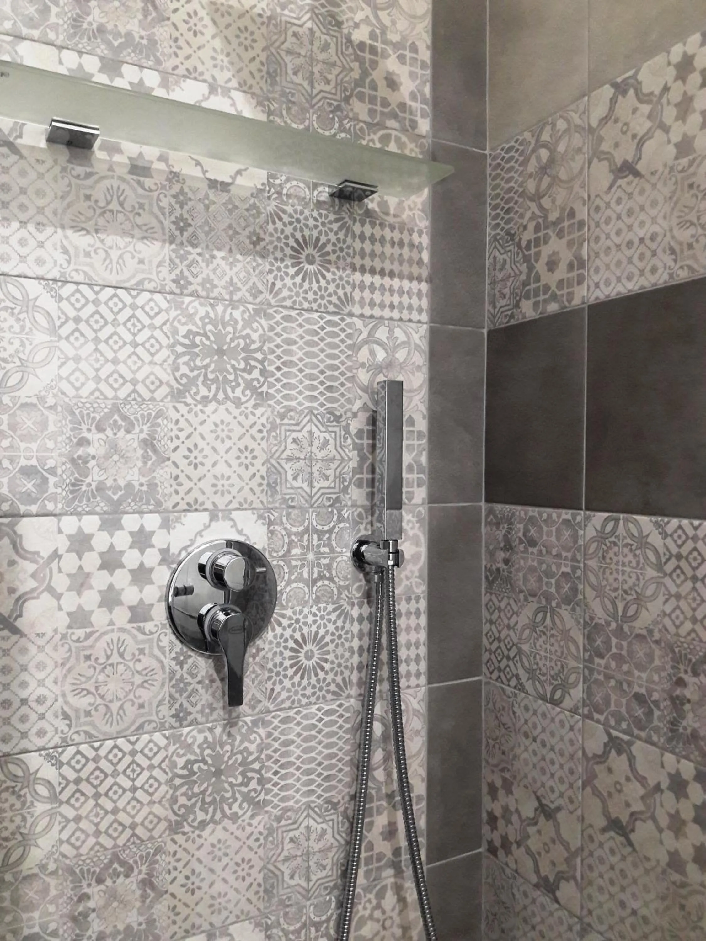 Shower in B&B DreAm Porto Cesareo