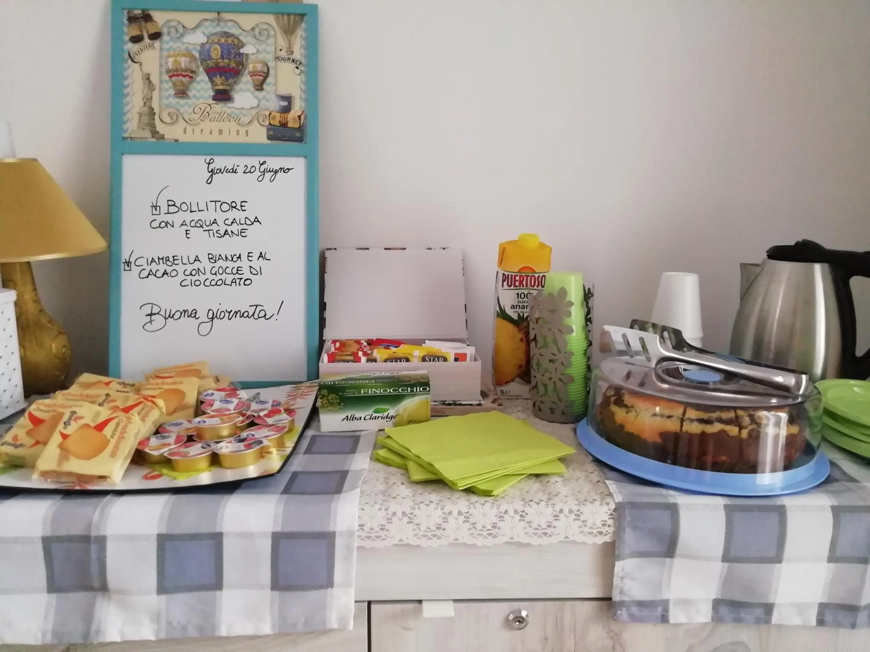 Coffee/tea facilities in B&B DreAm Porto Cesareo