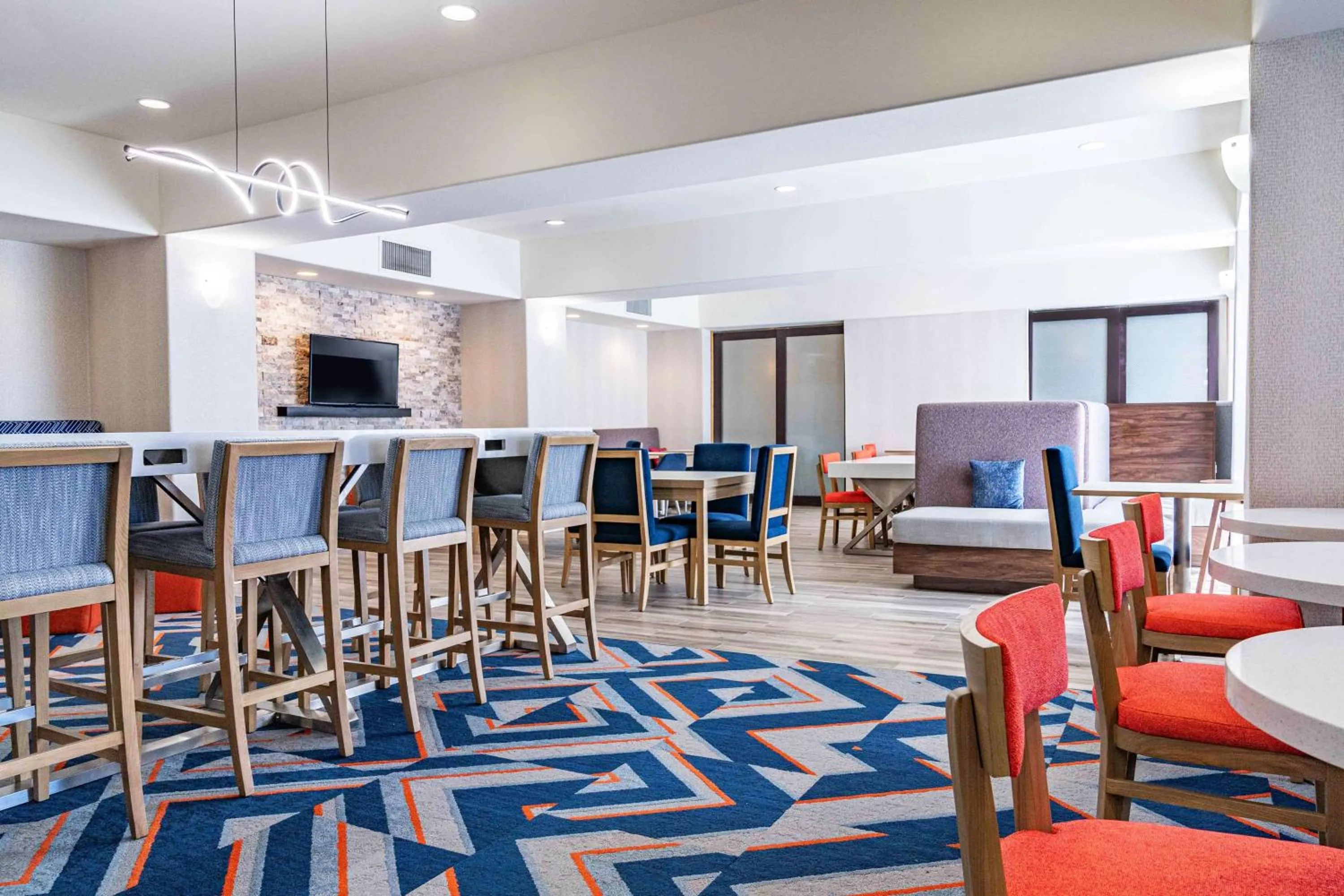 Lobby or reception in Hampton Inn Baton Rouge - Denham Springs