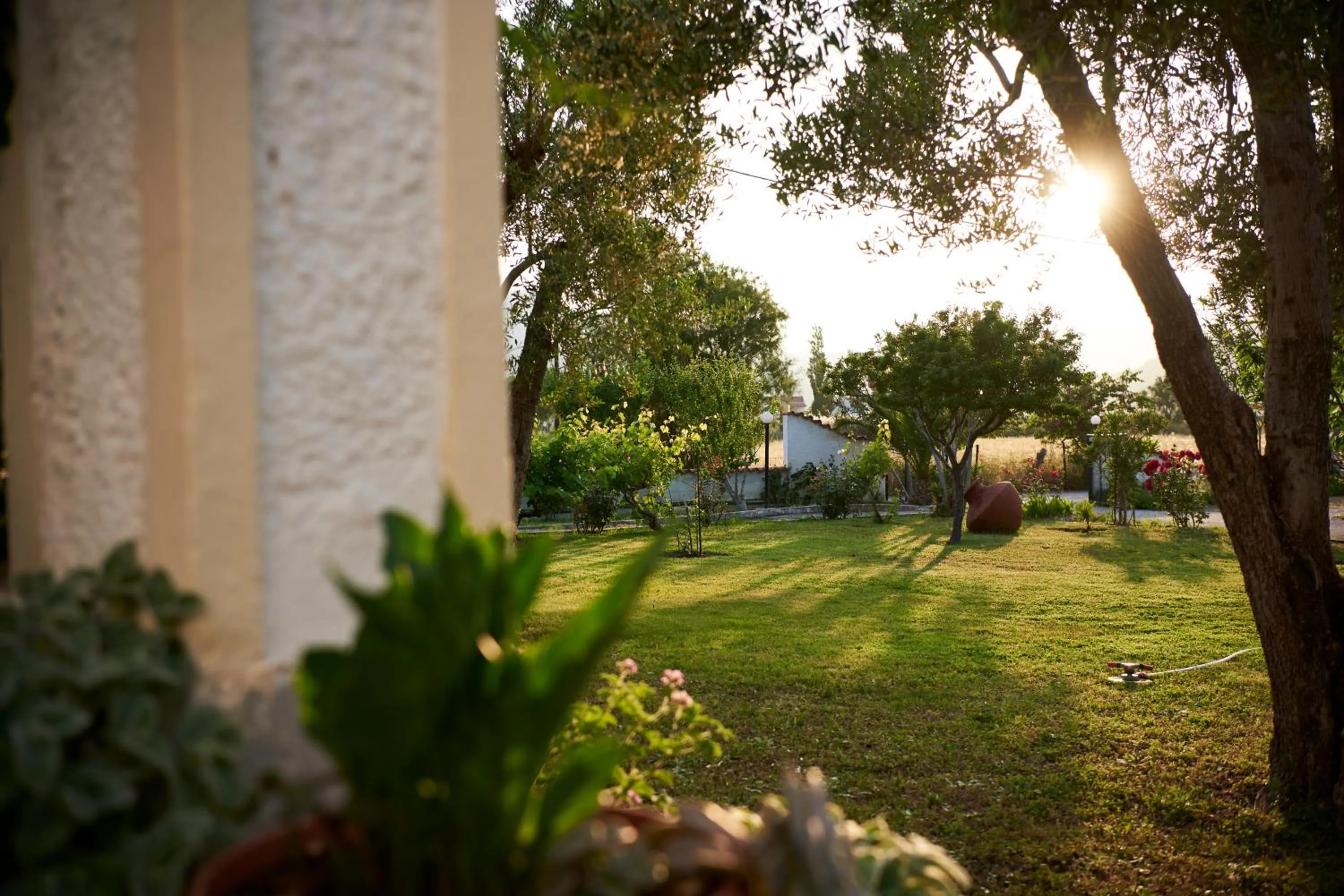 Natural landscape in Kalloni Bay