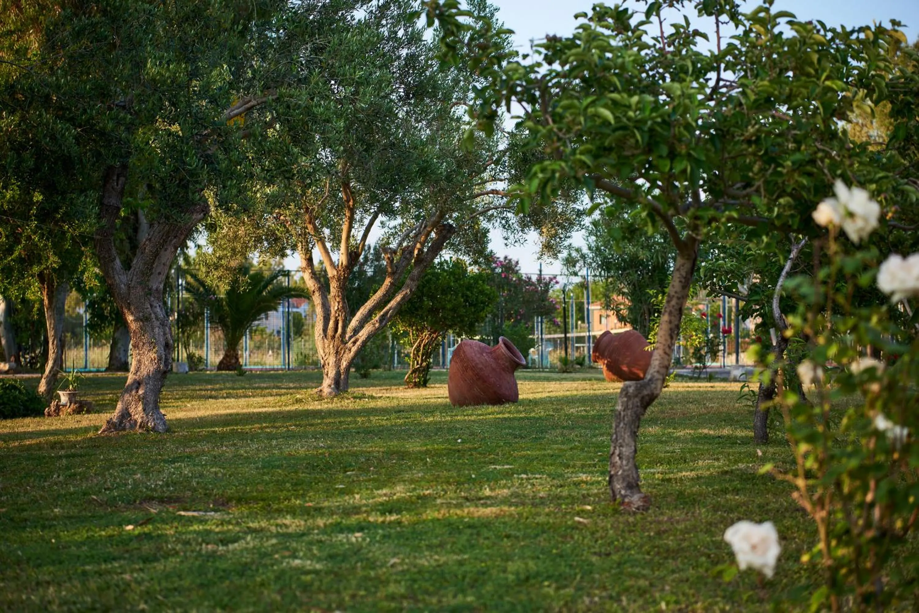 Natural landscape in Kalloni Bay