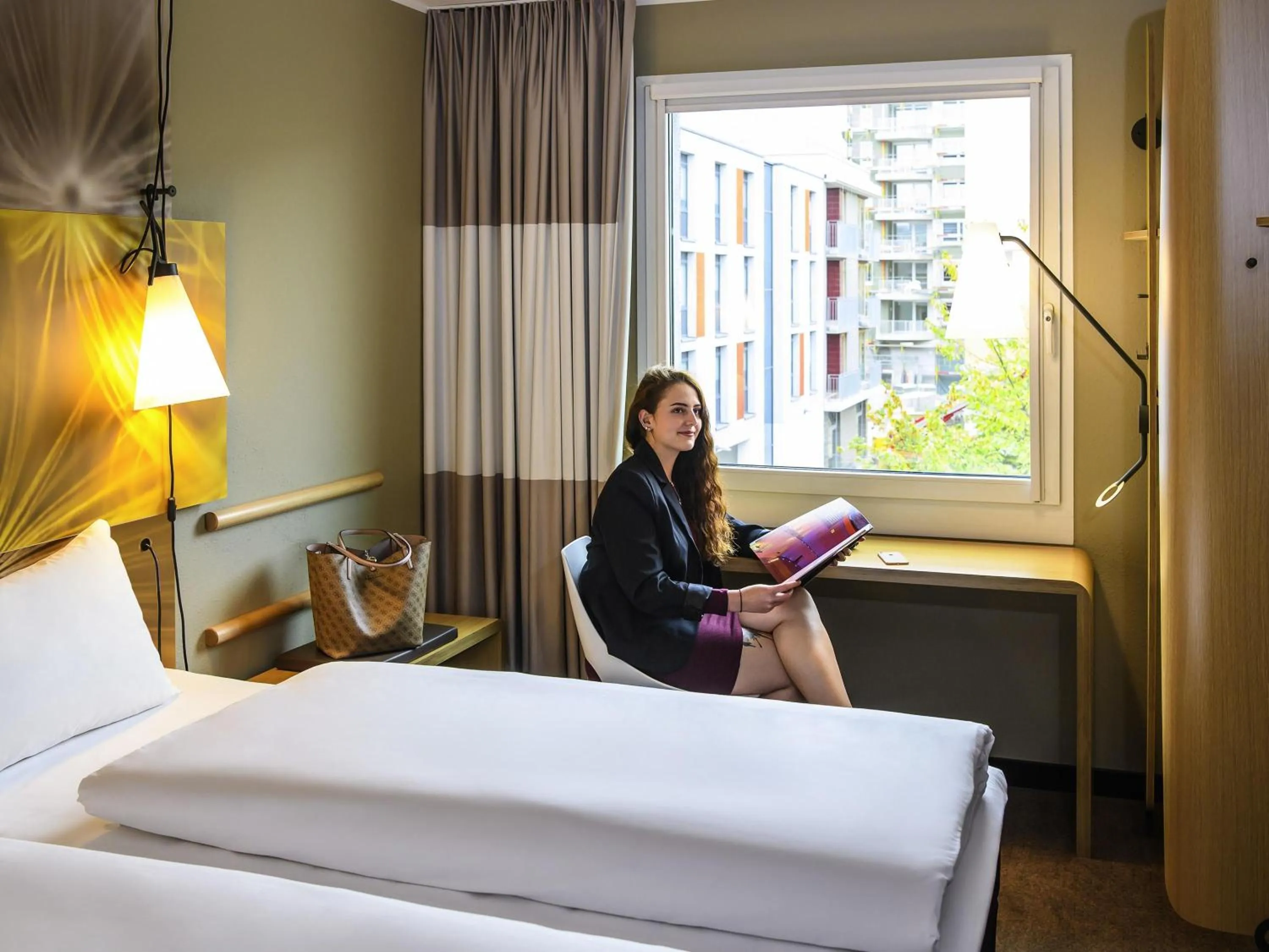 Bedroom, Bed in ibis Hotel Muenchen City West