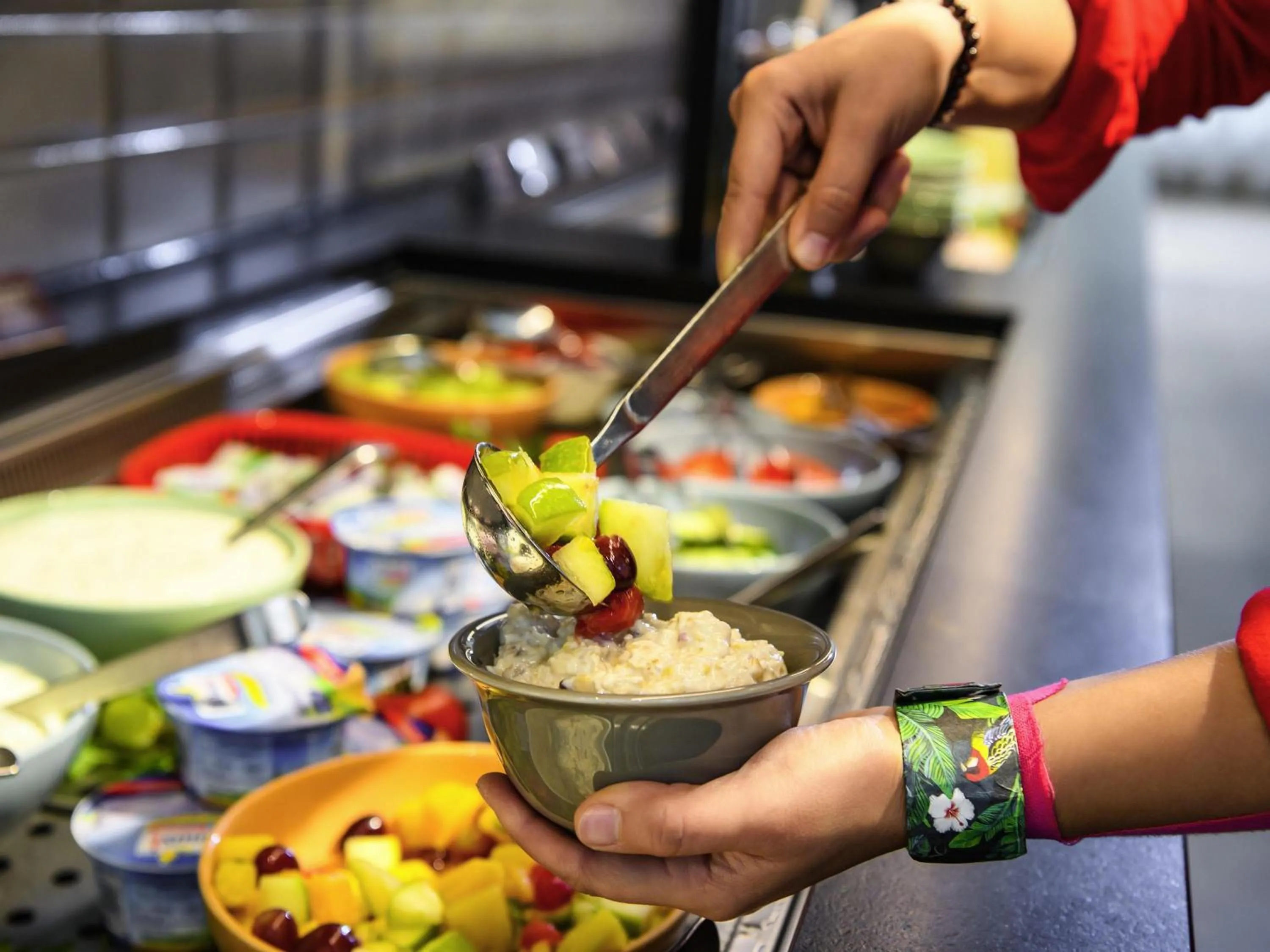 Breakfast in ibis Hotel Muenchen City West