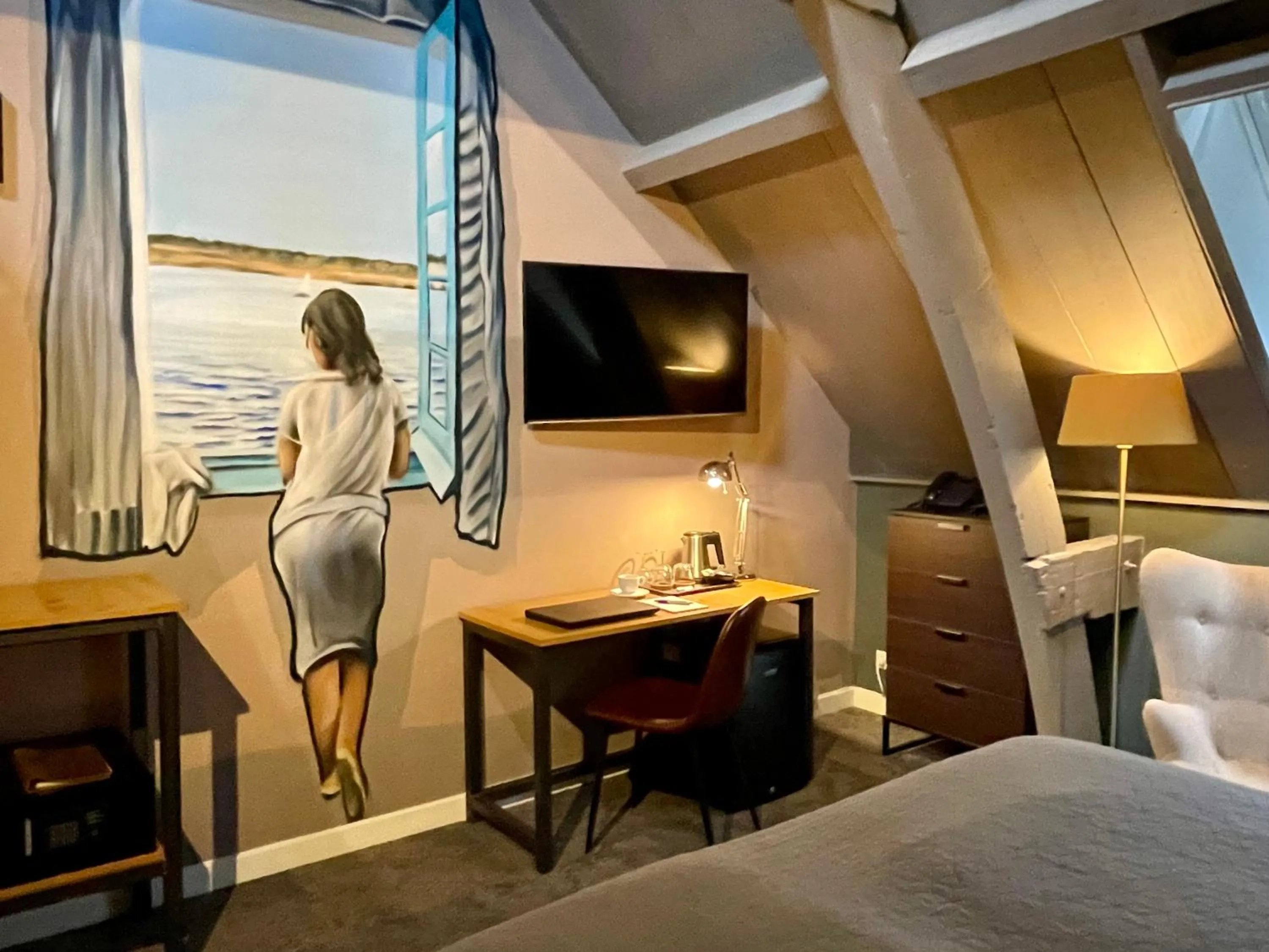 Business facilities, Bed in Hotel De Gravin