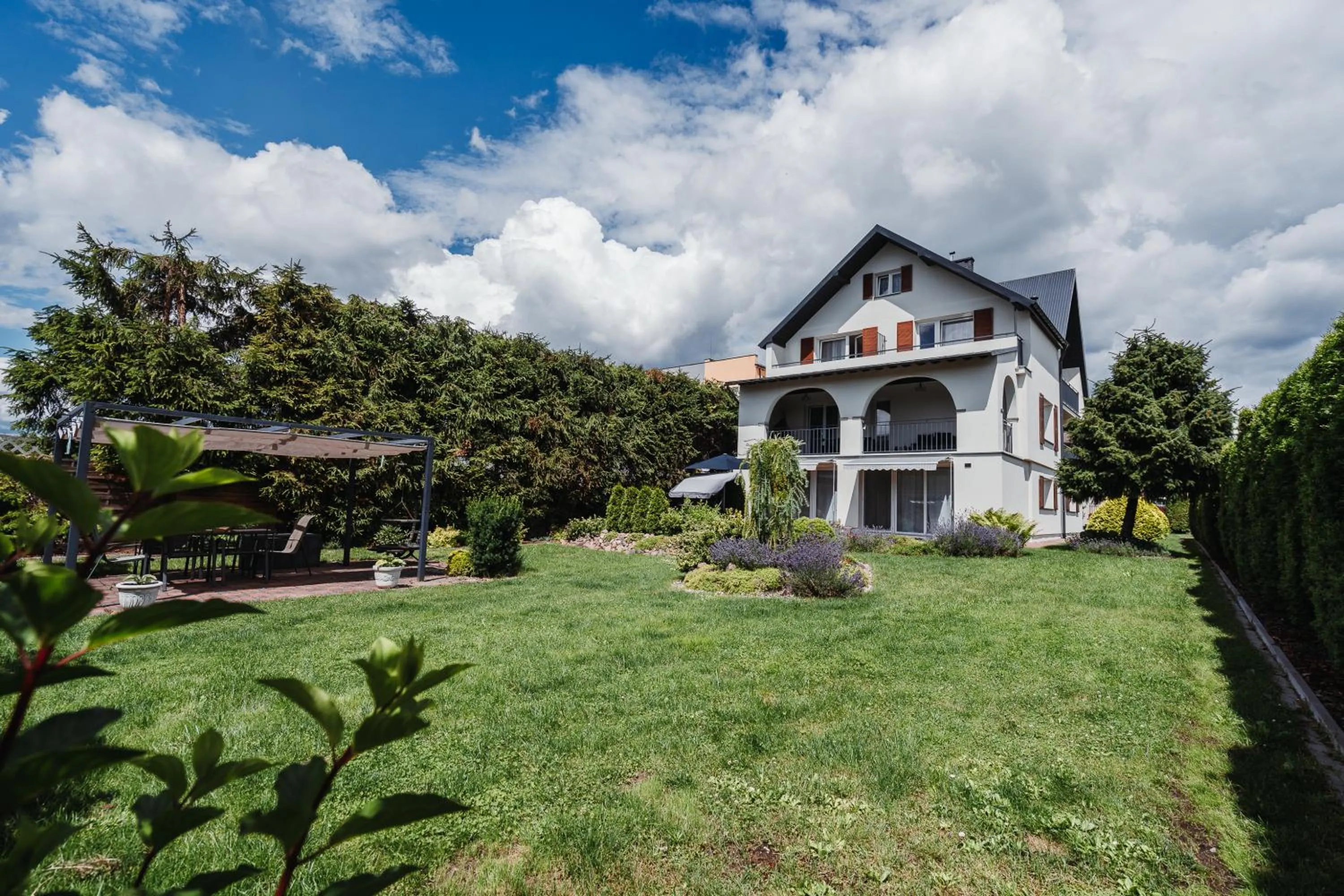 Property building in Willa Zaciszne Centrum Augustów