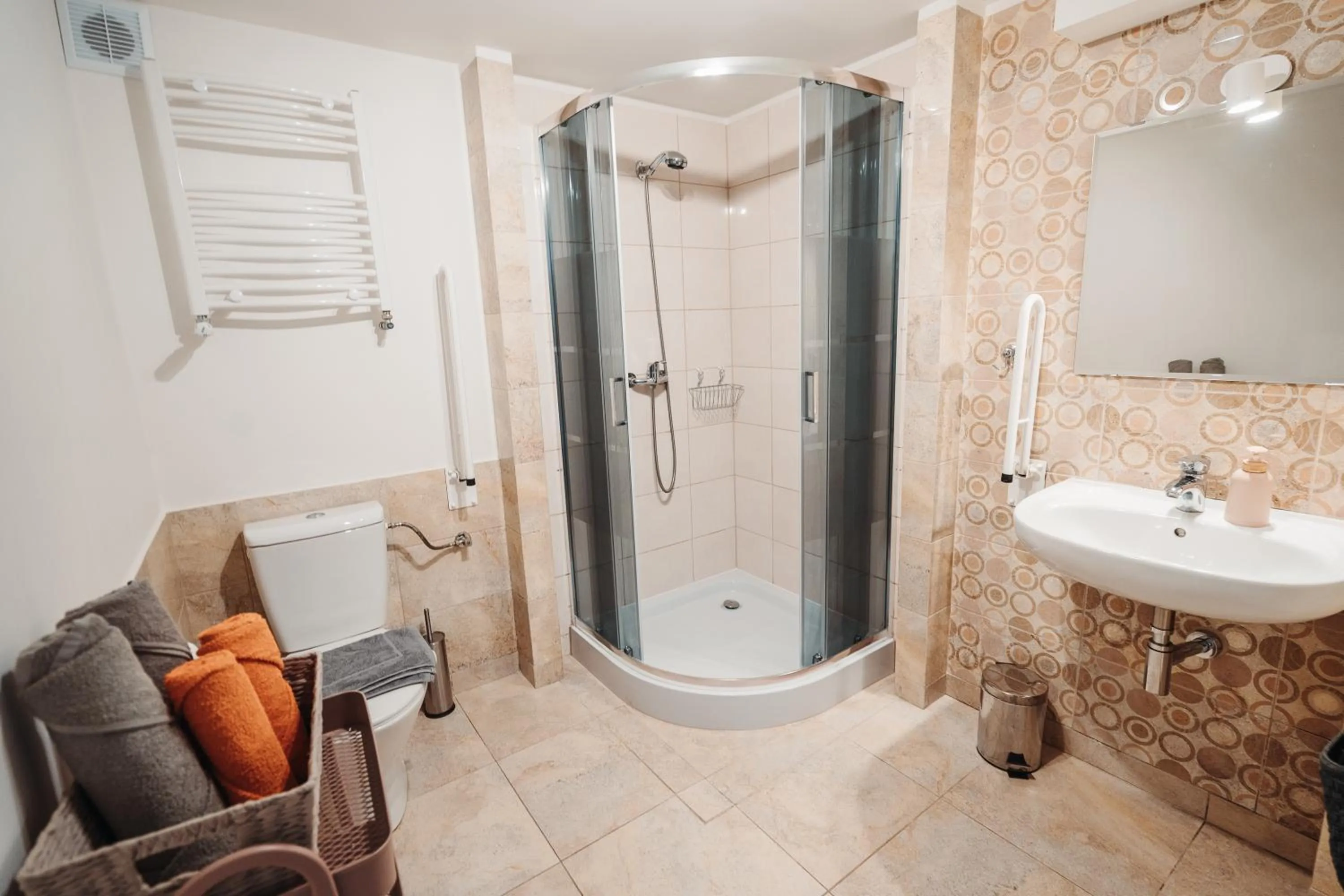 Toilet in Willa Zaciszne Centrum Augustów