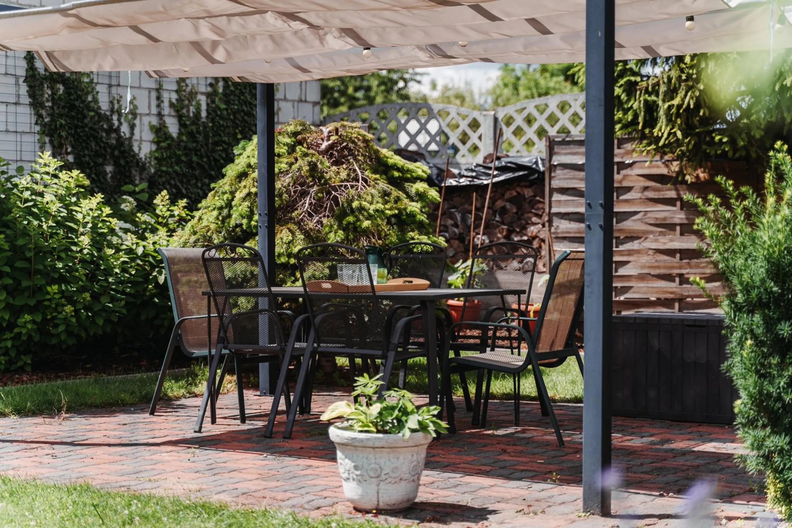 Patio in Willa Zaciszne Centrum Augustów