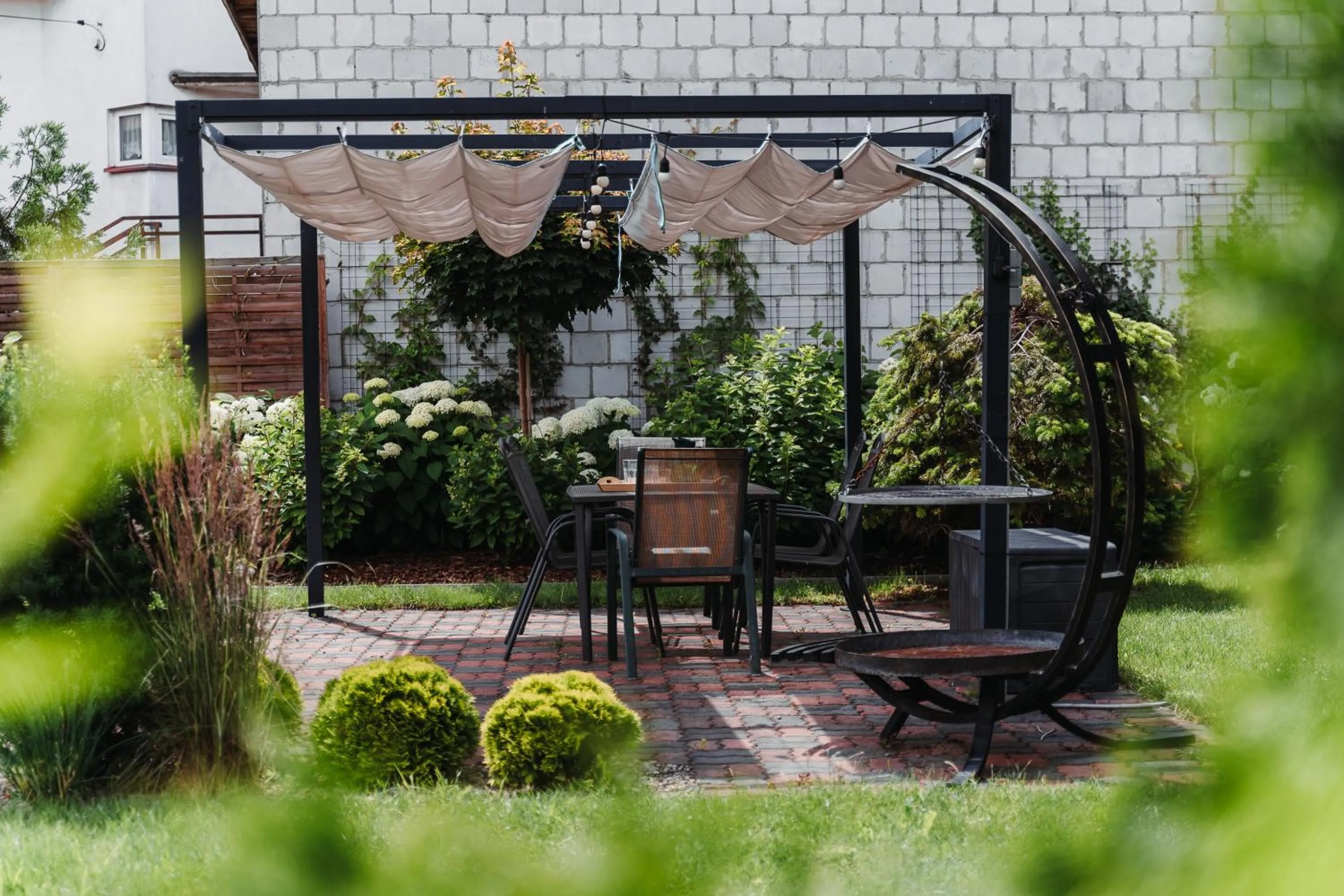 Patio in Willa Zaciszne Centrum Augustów
