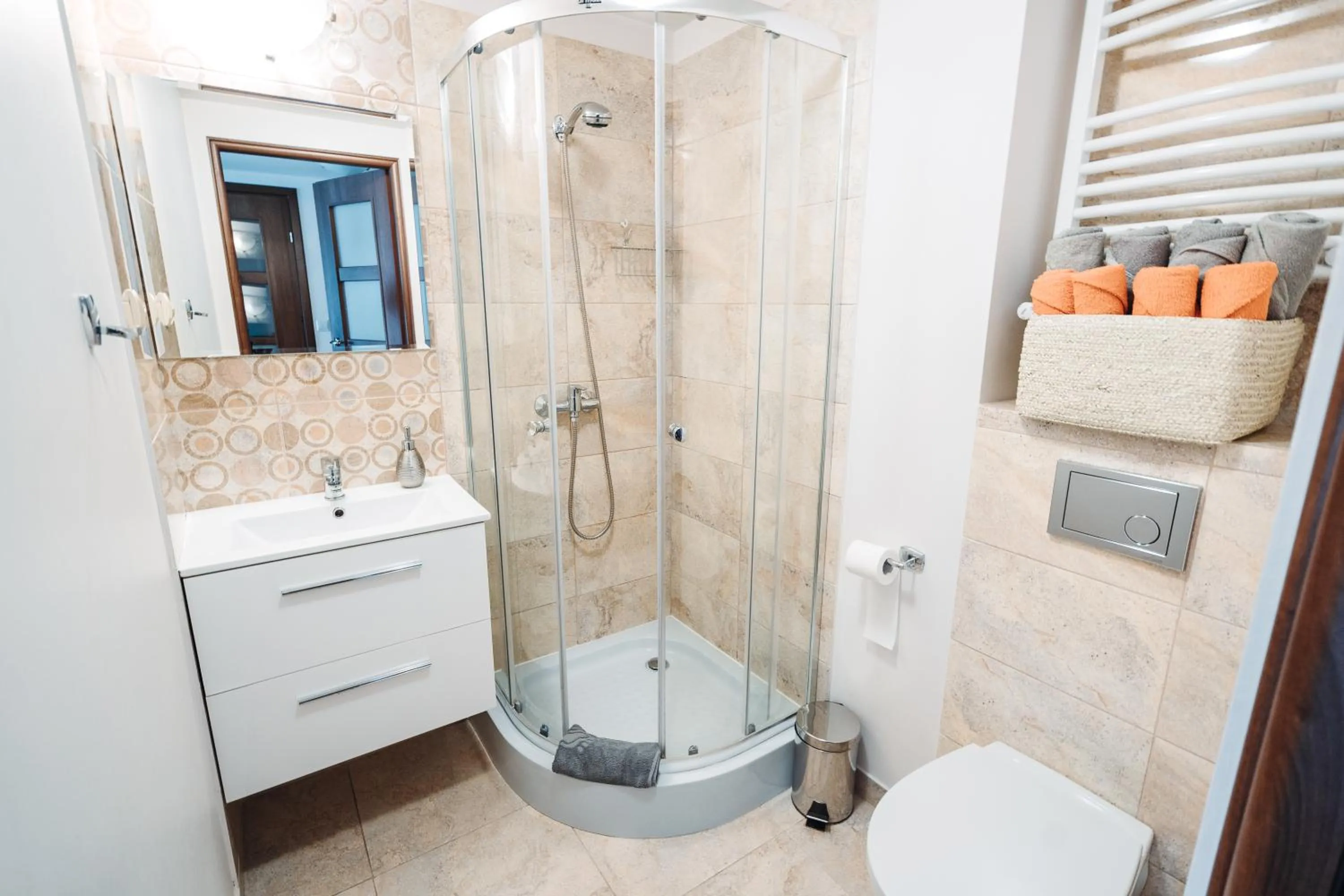 Toilet in Willa Zaciszne Centrum Augustów