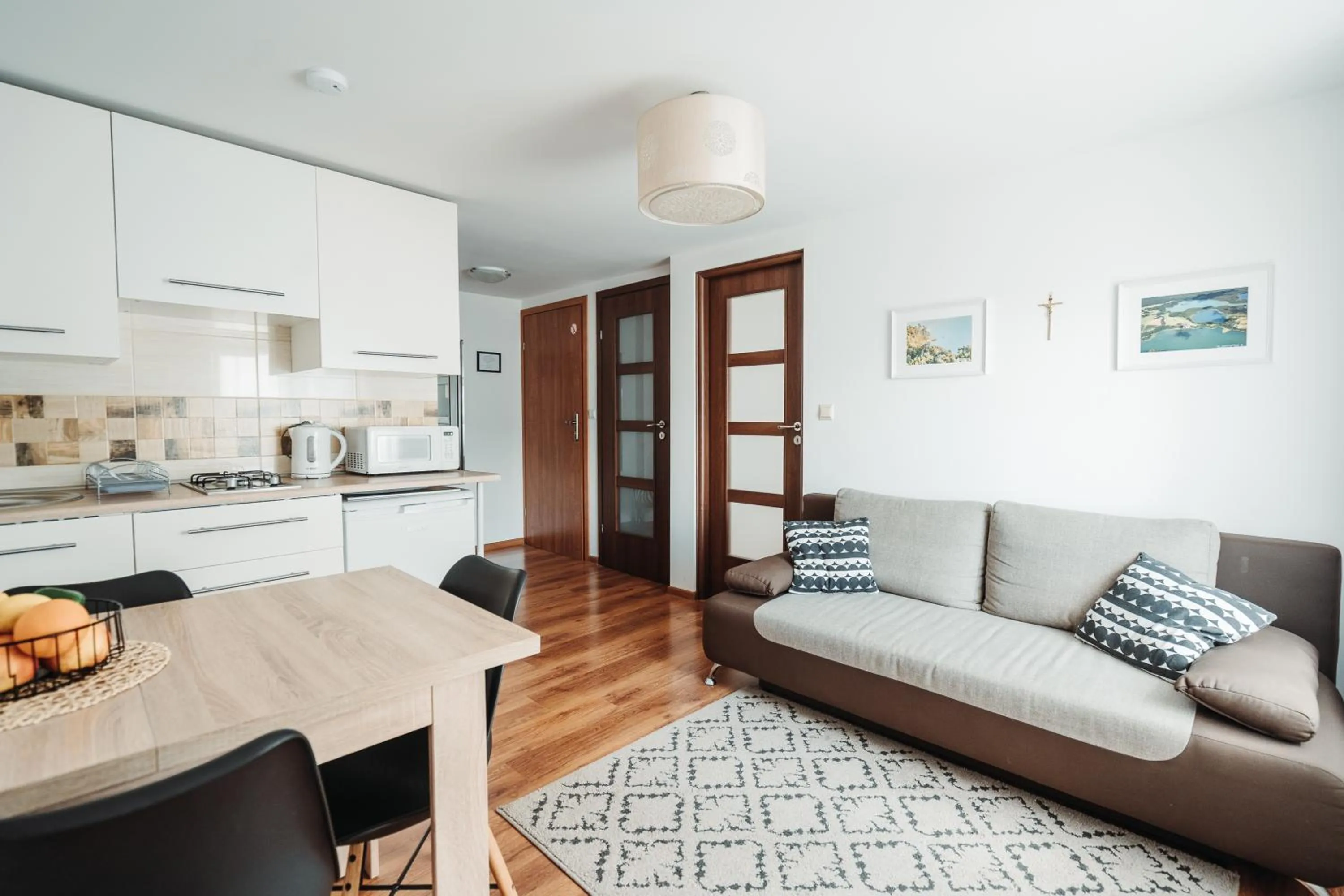 Kitchen or kitchenette in Willa Zaciszne Centrum Augustów