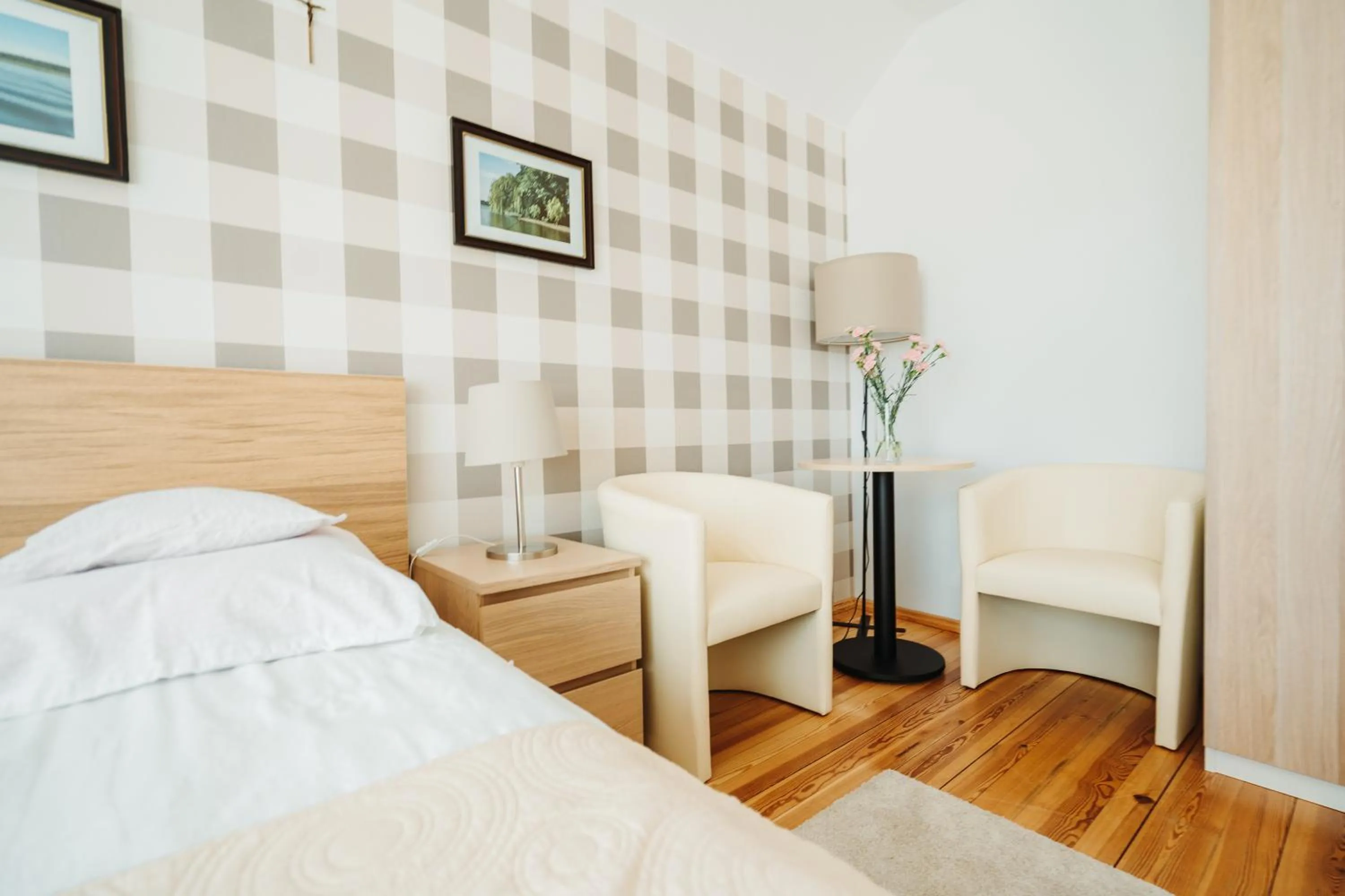 Bed in Willa Zaciszne Centrum Augustów