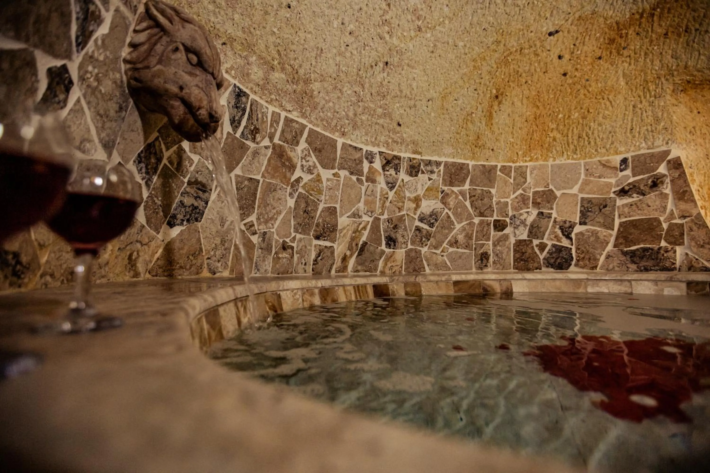 Public Bath in Oread Cave Suites