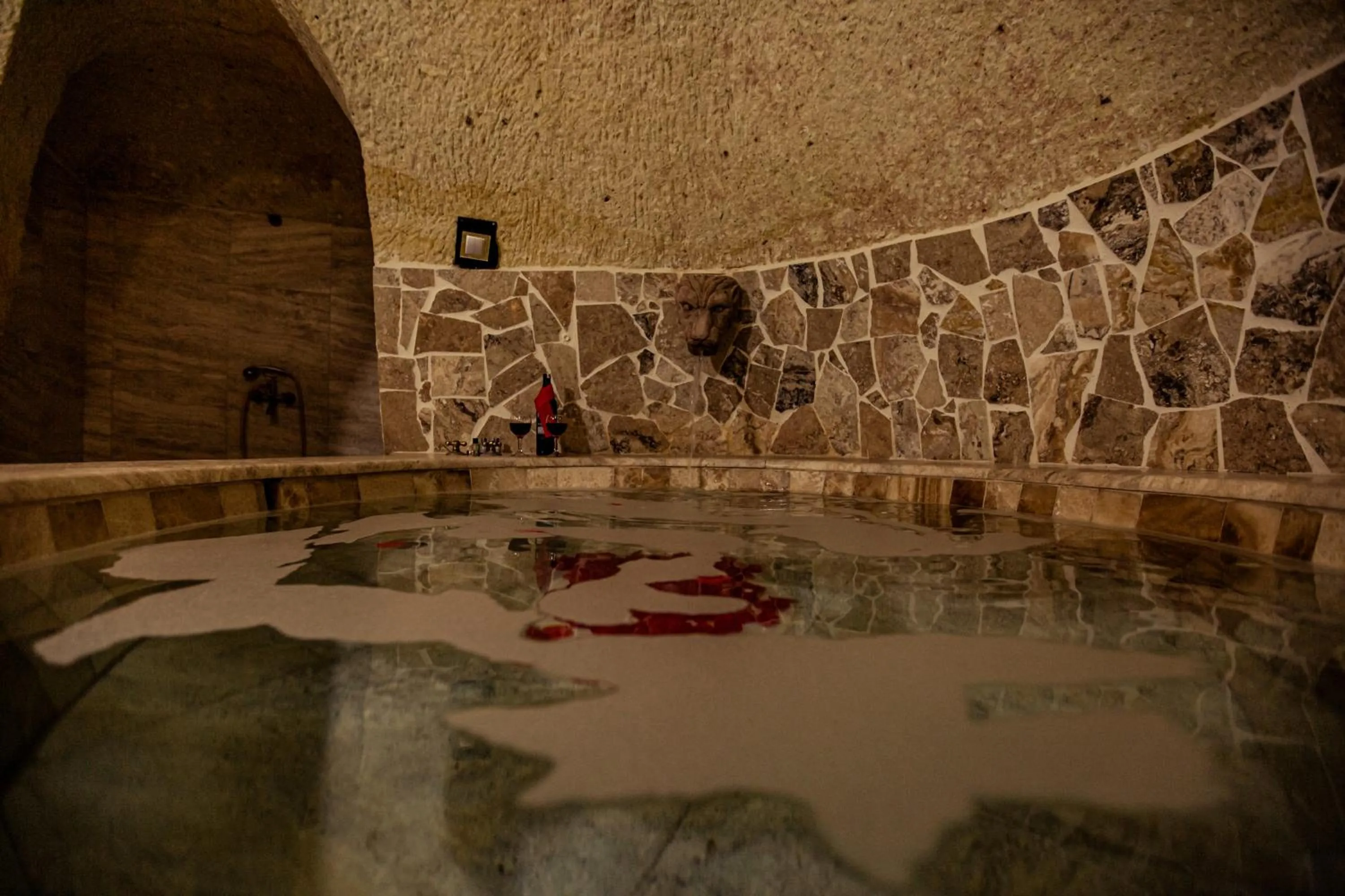 Public Bath in Oread Cave Suites