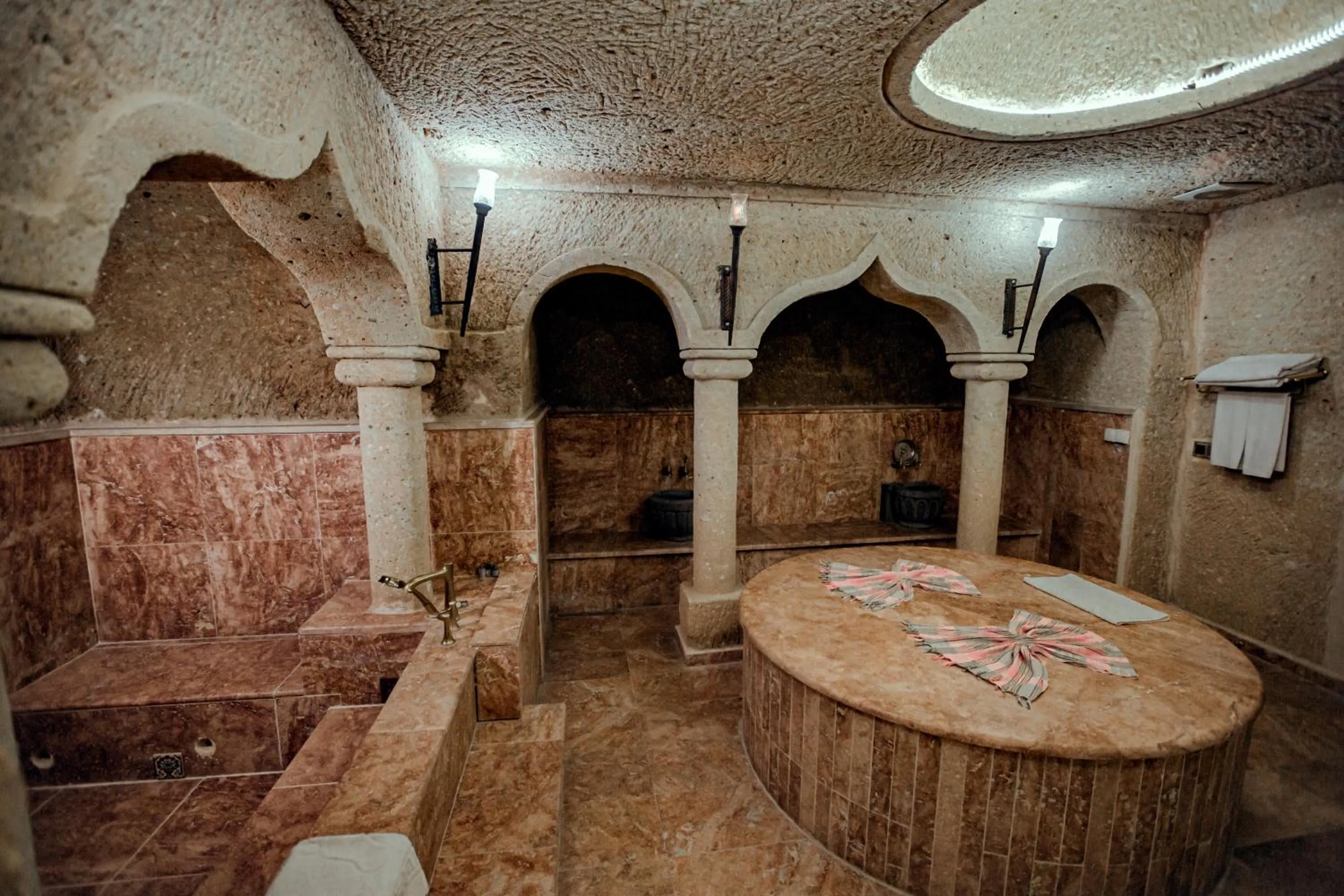 Public Bath in Oread Cave Suites