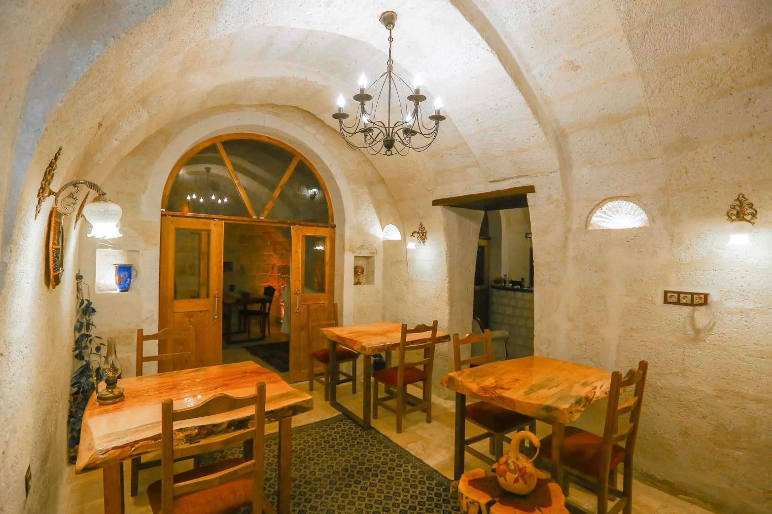 Property building in Oread Cave Suites