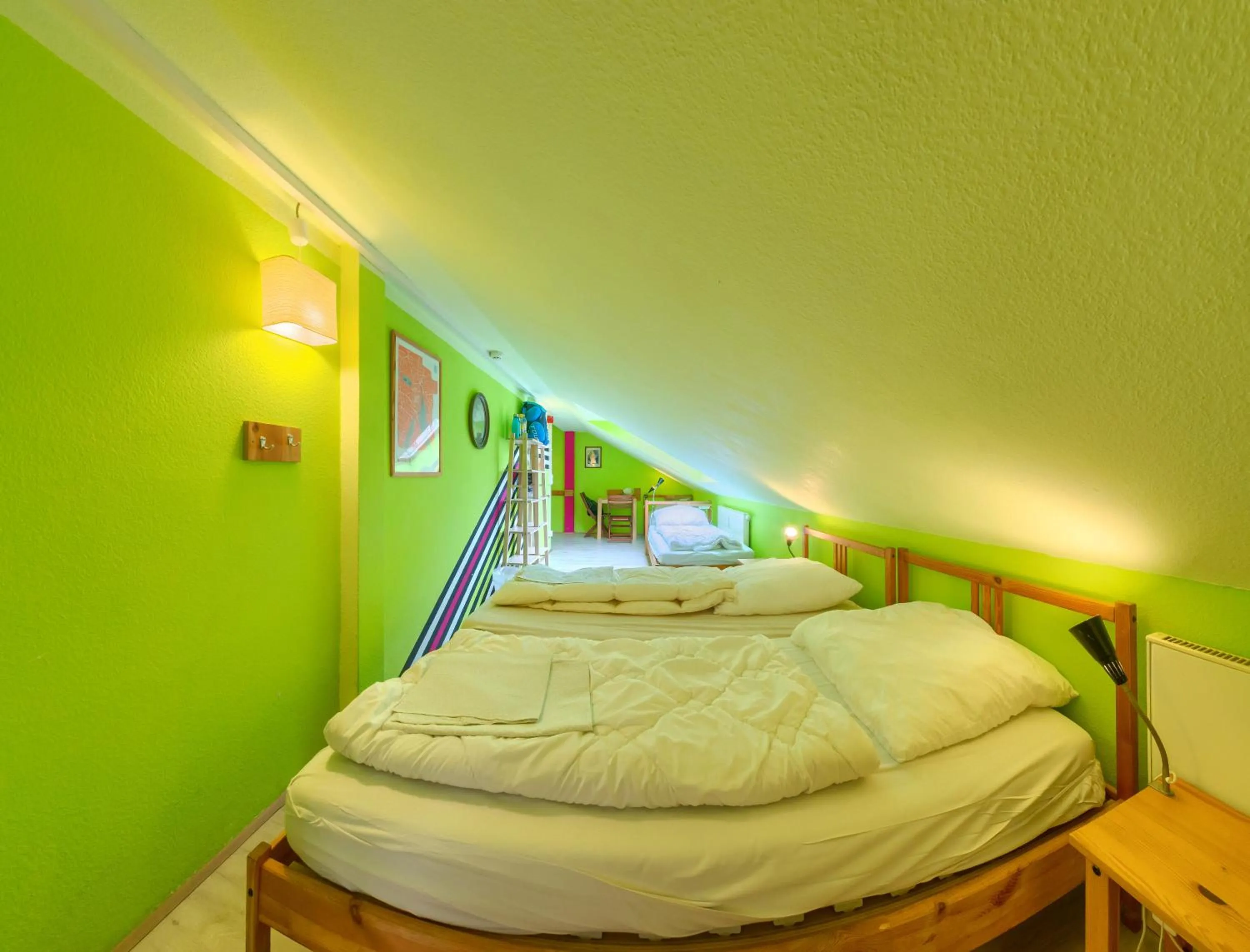 Bed in Labyrinth Hostel Weimar