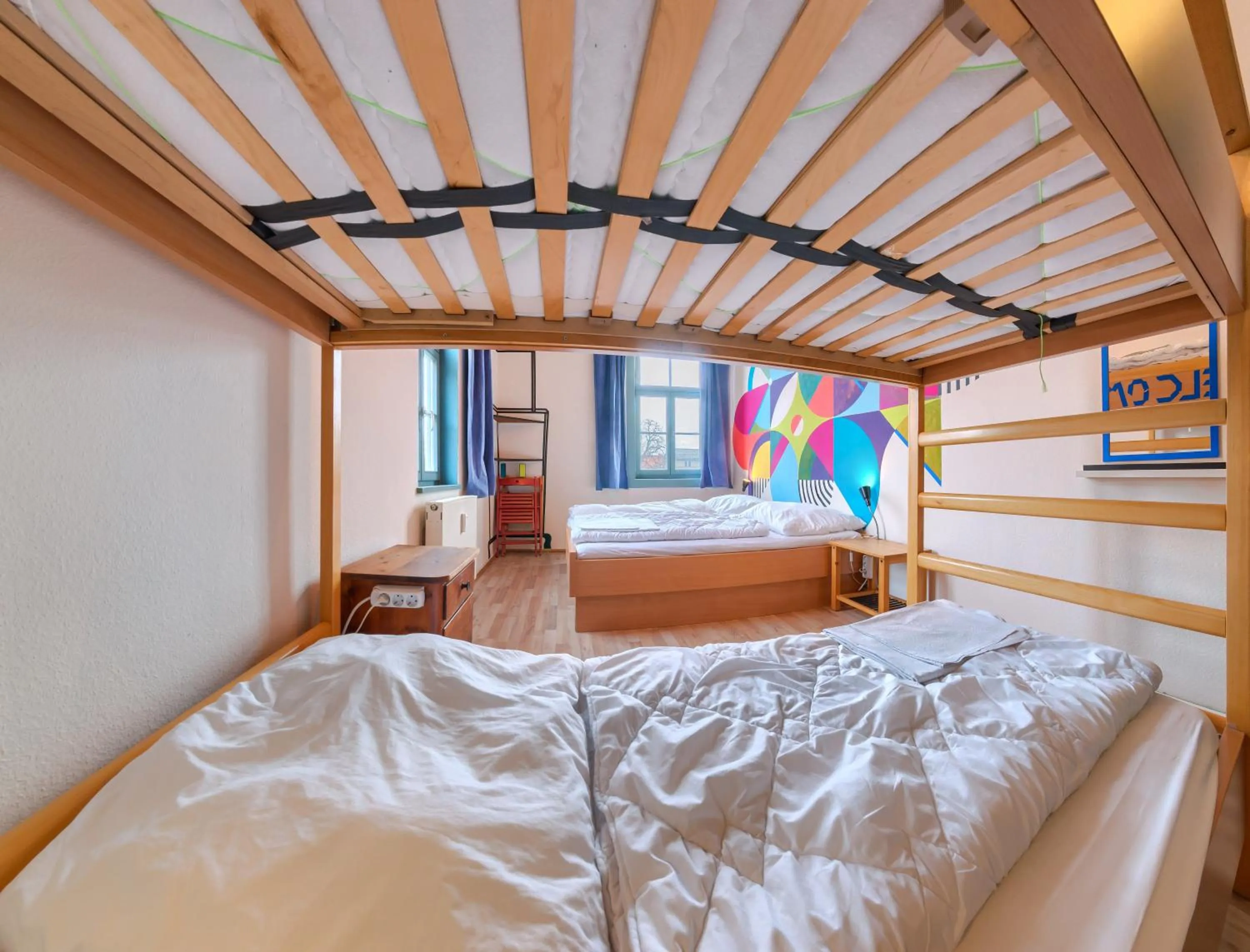 Bed in Labyrinth Hostel Weimar