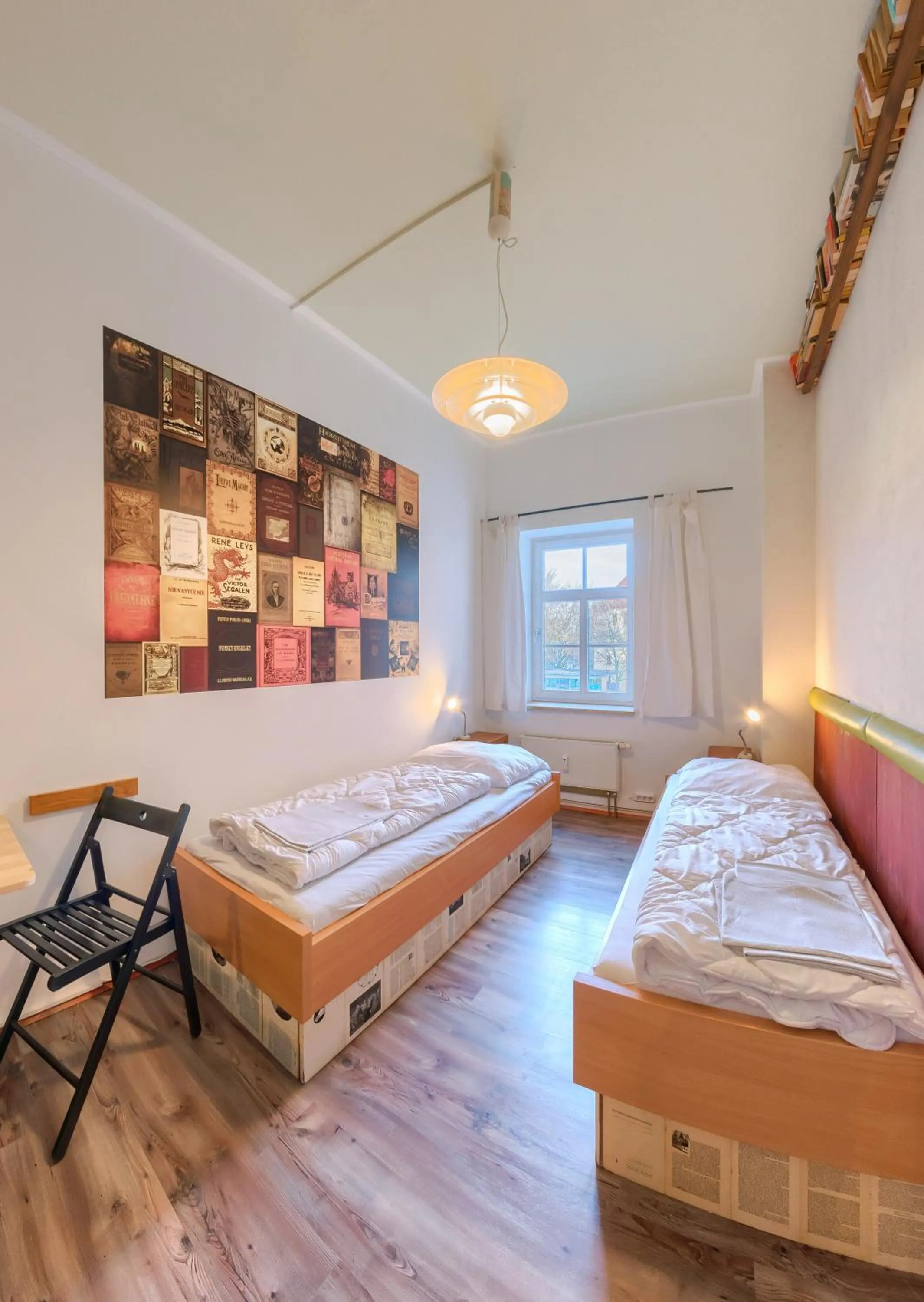 Bed in Labyrinth Hostel Weimar