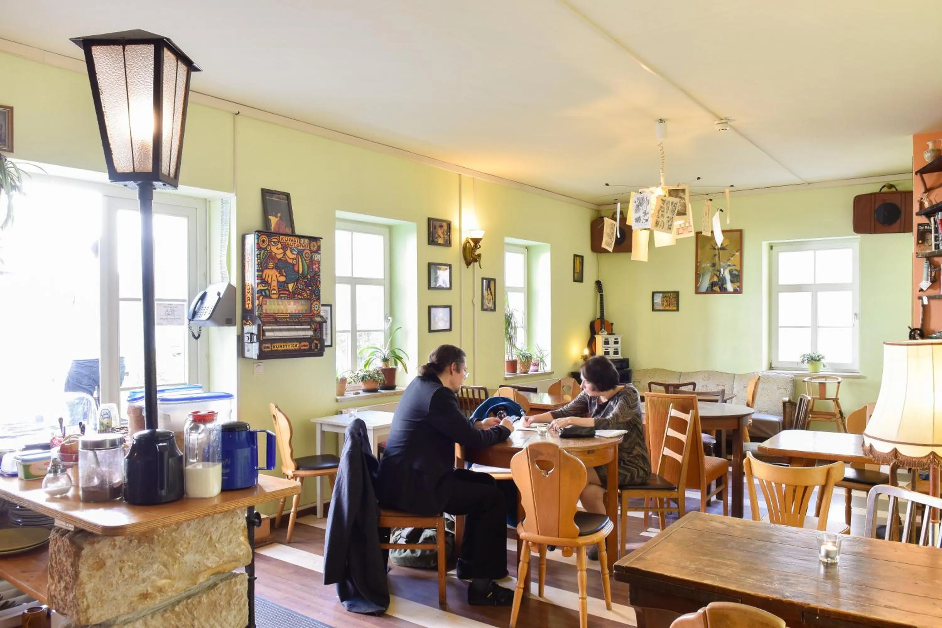 Restaurant/places to eat in Labyrinth Hostel Weimar