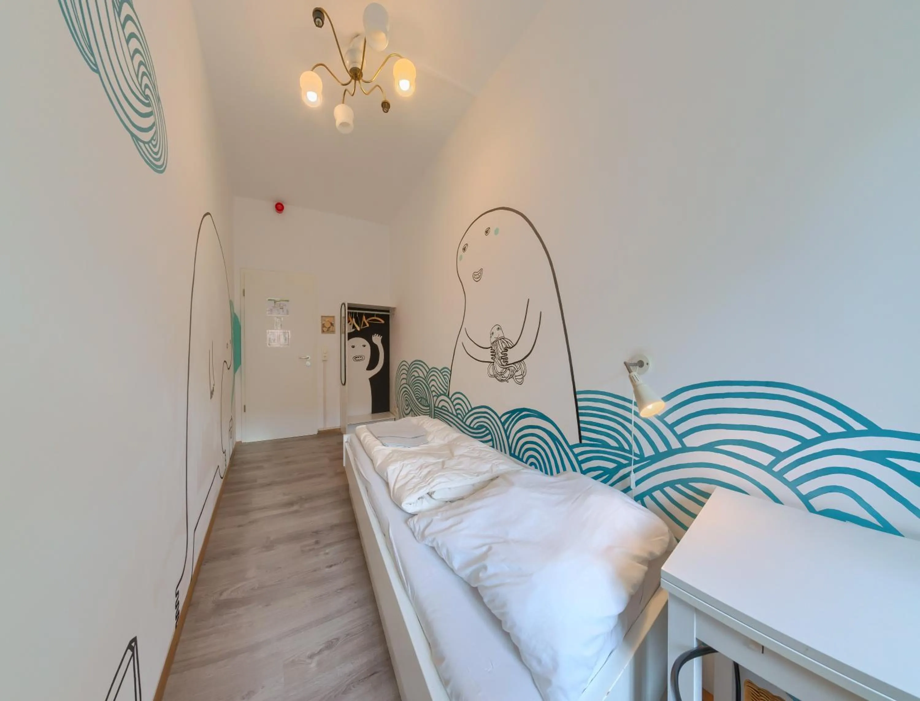 Bed in Labyrinth Hostel Weimar